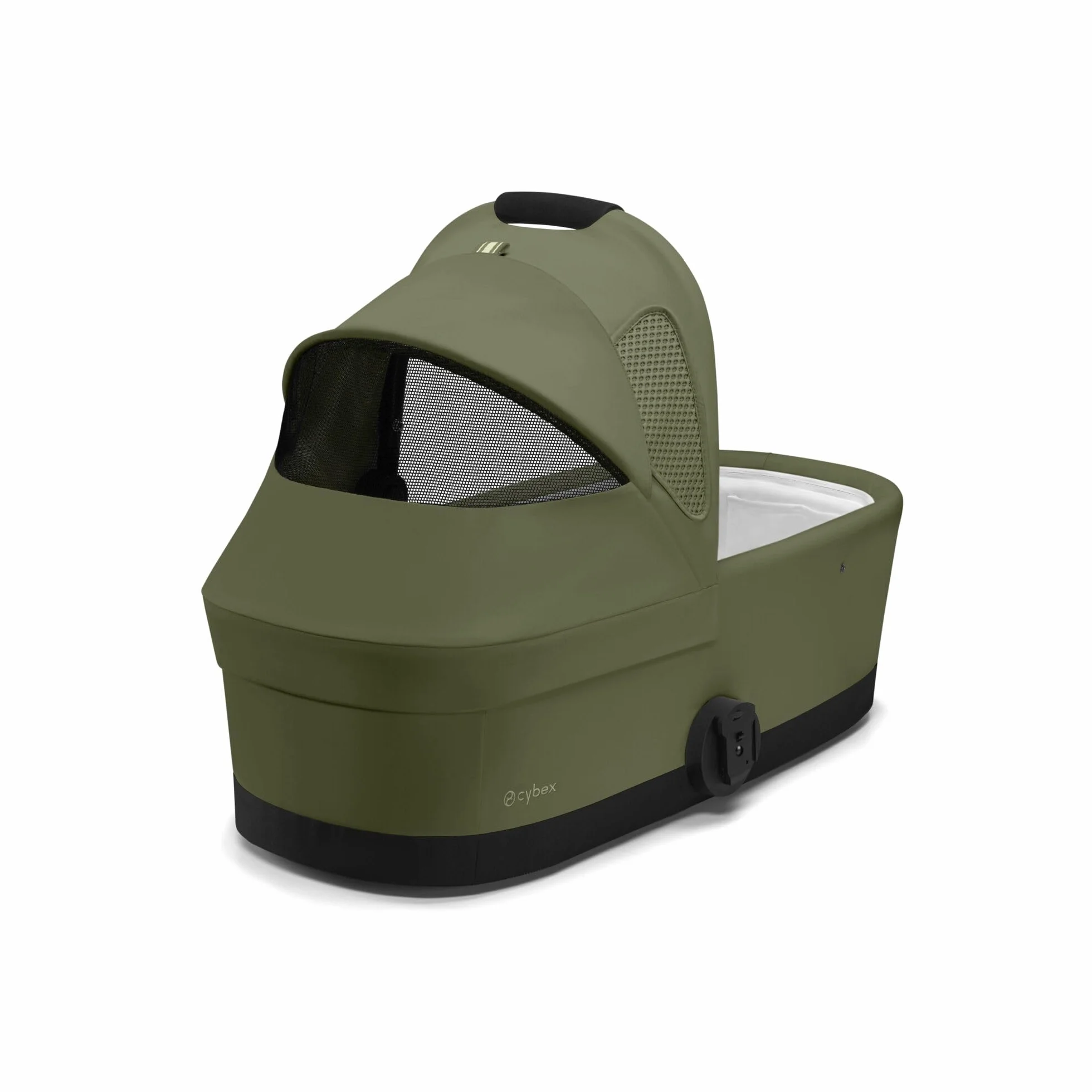 CYBEX Navicella Gold COT S, dalla nascita a circa 6 mesi (max. 9 kg), per CYBEX AVI Spin e Eezy S Twist +2, verde muschio