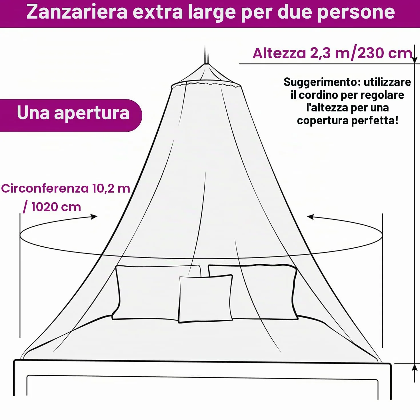 Rosa Baldacchino per letto da ragazze con bagliori pre-incollati nelle stelle scure - Zanzariera con decorazioni per camera Princess - Tenda per camerette per bambini con Luci della Galassia