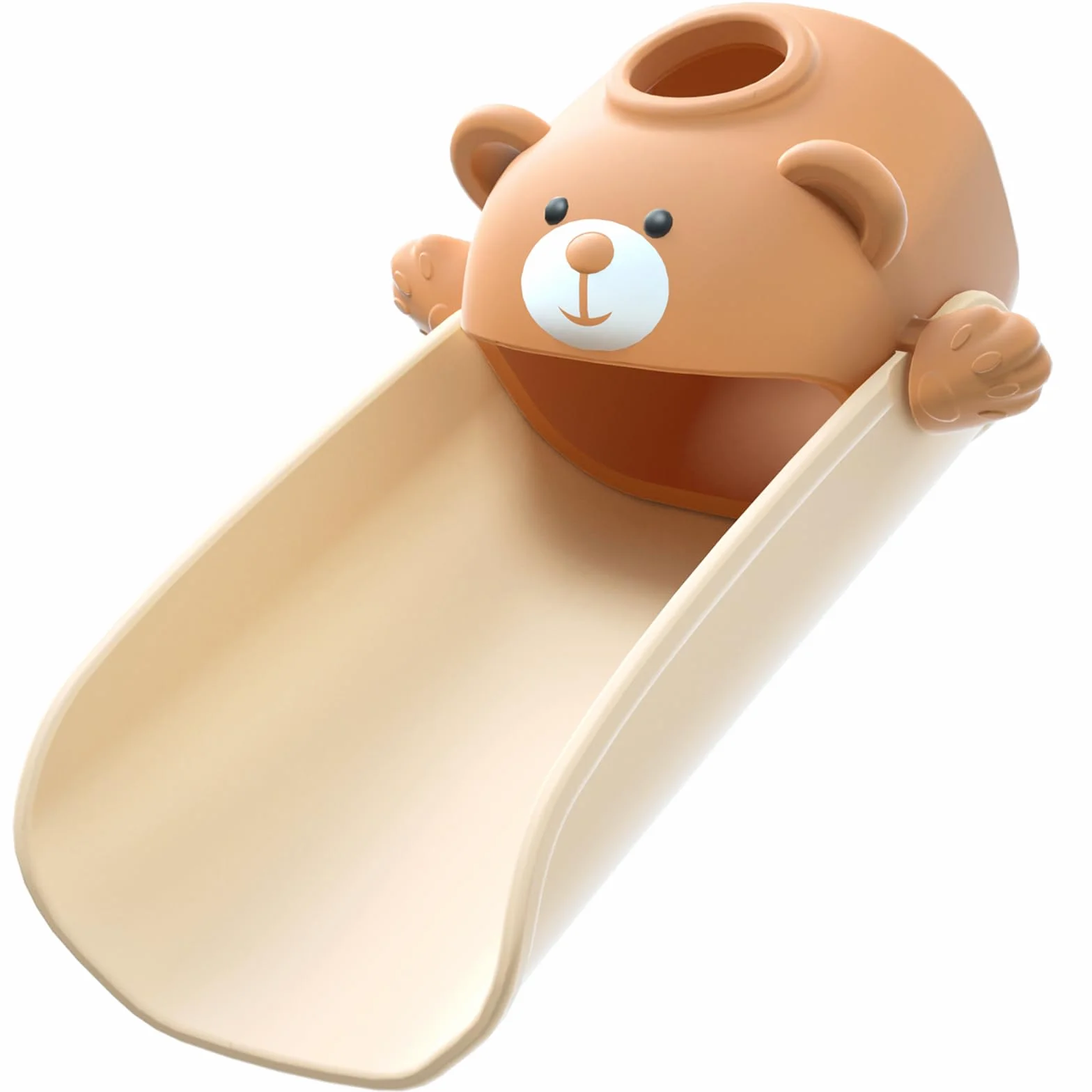 Skyroku Estensore per rubinetto per bambini, estensore per lavello con sensibilità alla temperatura, per lavaggio a mano dei bambini, adatto per bagno, cucina, vasca da bagno (marrone)