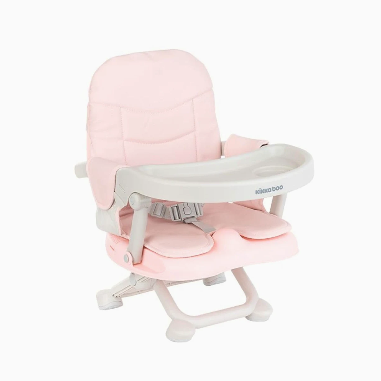 Kikkaboo, Pappo Booster seat, tavolo, pieghevole, cintura di sicurezza, colori:rosa