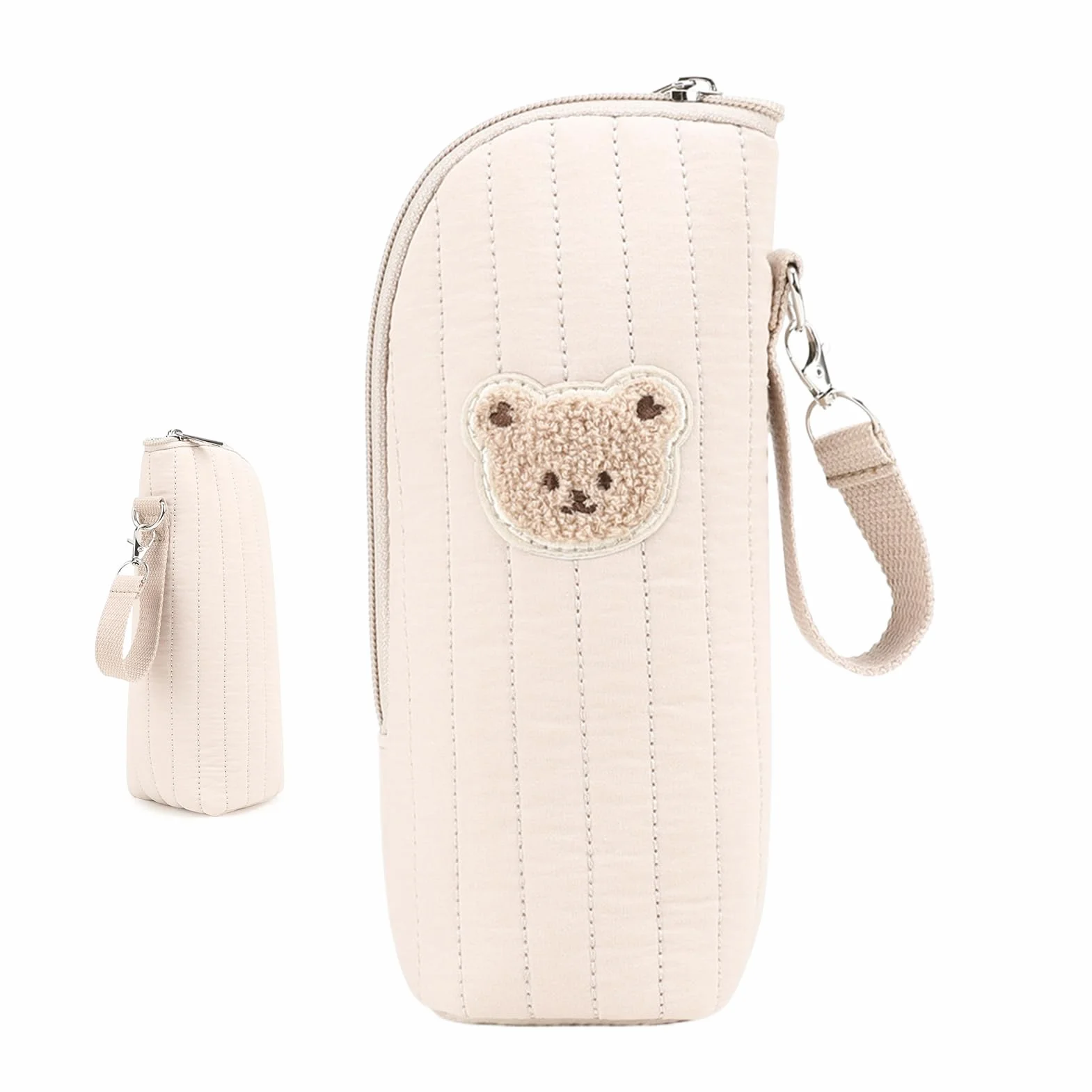 Borsa Termica per Biberon,Borsa Frigo Con Design Orsacchiotto | Tote Portatile per Trasporto All Aperto | Asilo Viaggi e Attività all'Aperto