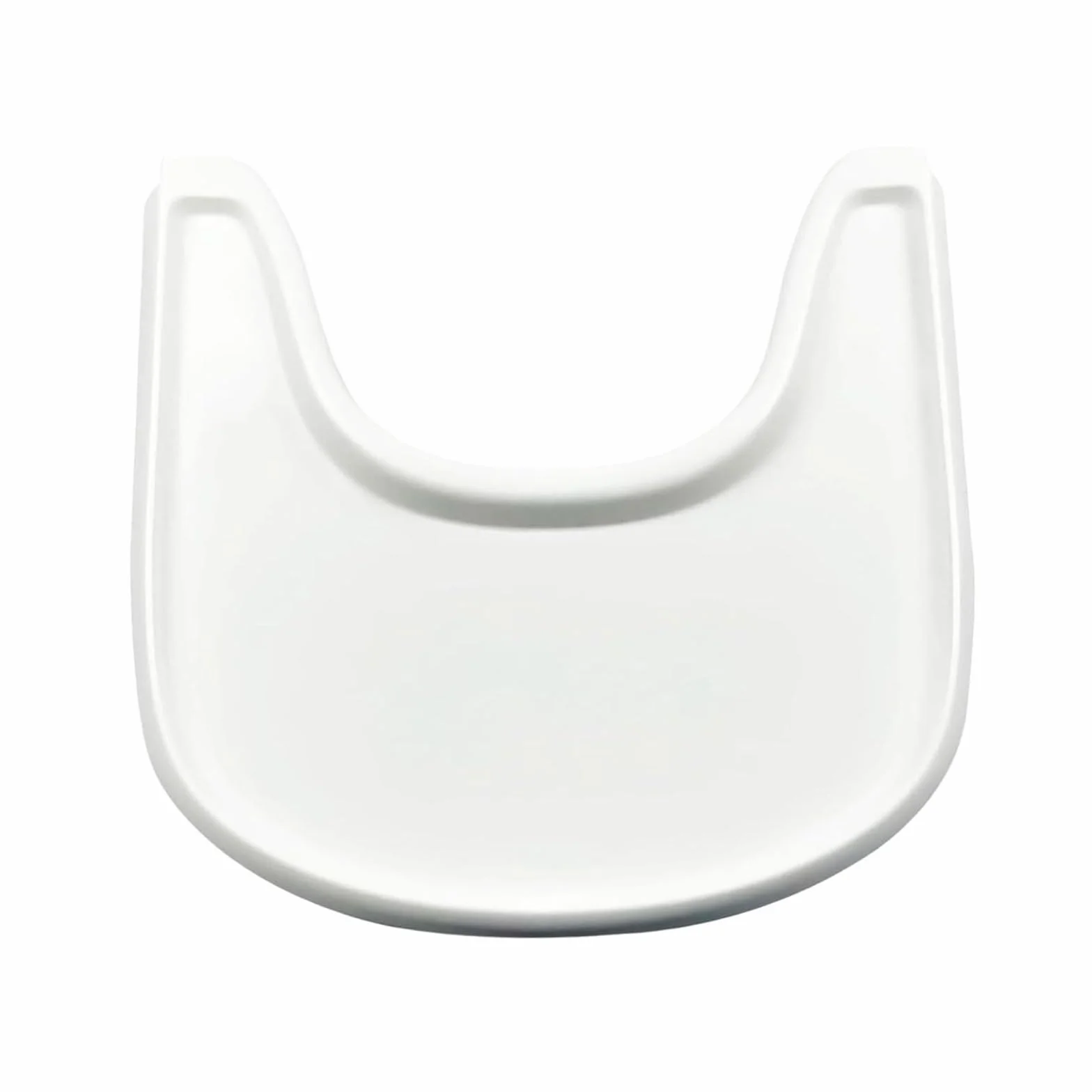 Vassoio per seggiolone Stokke Tripp Trapp, vassoio per seggiolone, set da tavola per seggiolone in PP, accessori per seggiolone, 42 x 42 cm (bianco)