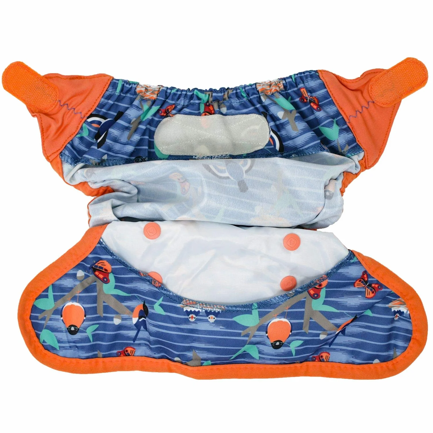 Close Pop-in riutilizzabile pannolino Aplix Fastener nascita/vasino, collezione Twilight Garden