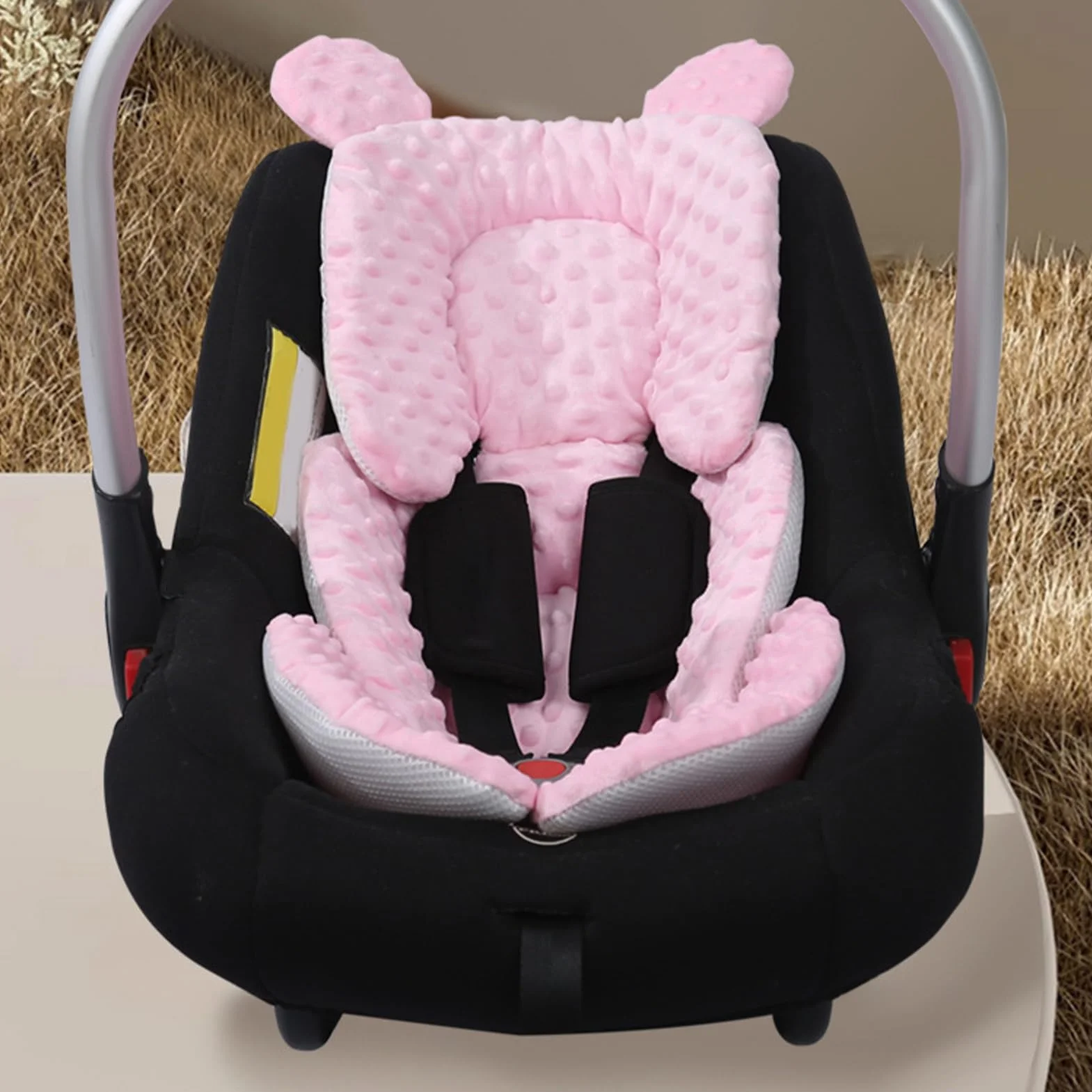 Materassino Universale Per Passeggino - Materassino Reversibile Per Passeggino, Traspirante Fodera Per Passeggino In 100% Cotone, Cuscino Bifacciale Per Seggiolino Auto E Passeggino Per L'estate