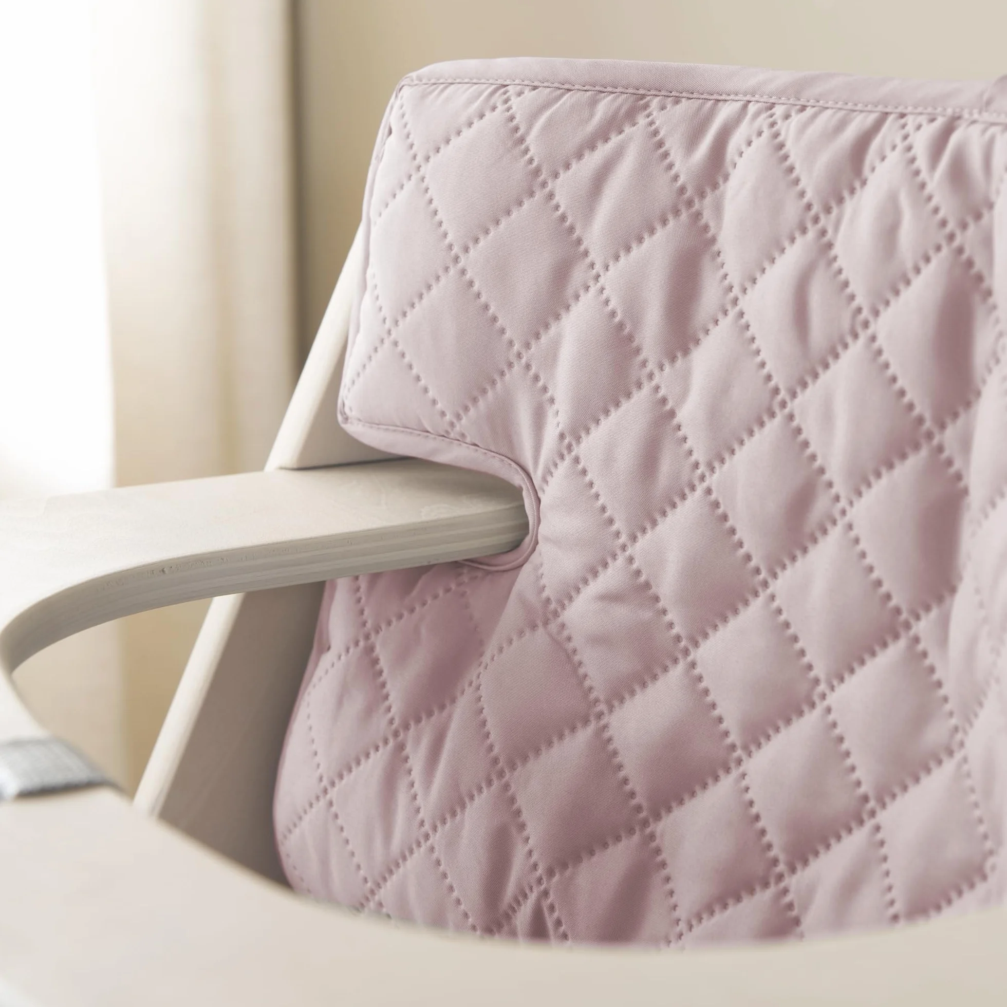 roba Cuscino Riduttore roba Style per Seggiolone, 2 Pezzi, per Modelli Sit Up, Impermeabile, Antimacchia, Universale, Imbottito, con Fodera, Rosa