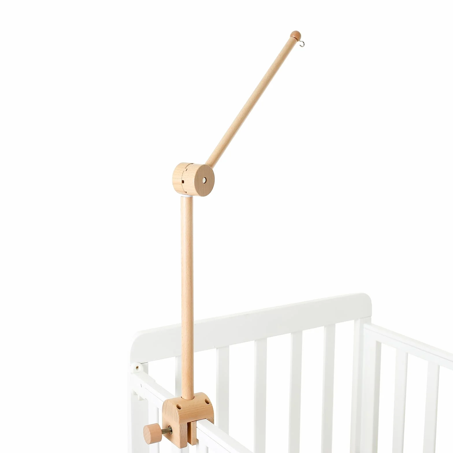 Baby Mobile Holder In Legno Lettino Del Bambino, Fasciatoio 360° Rotabile Altezza Regolabile Del Bambino Mobile Holder Rack Rod Per Appendere Music Box Windshield Bed Bell