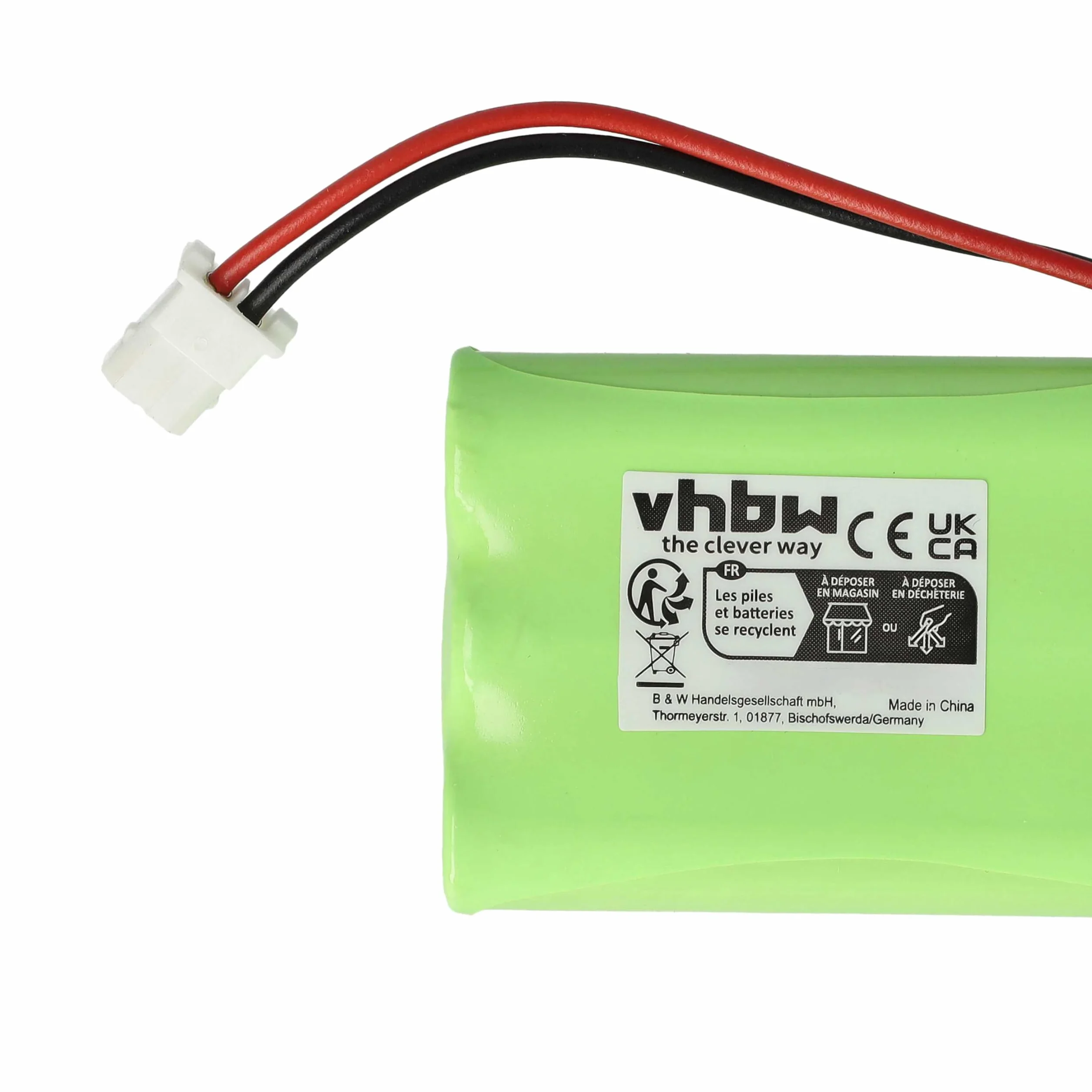 vhbw batteria sostituisce Motorola HRMR03, GP80AAAHC3BMX per babyphone (700mAh, 3,6V, NiMH)