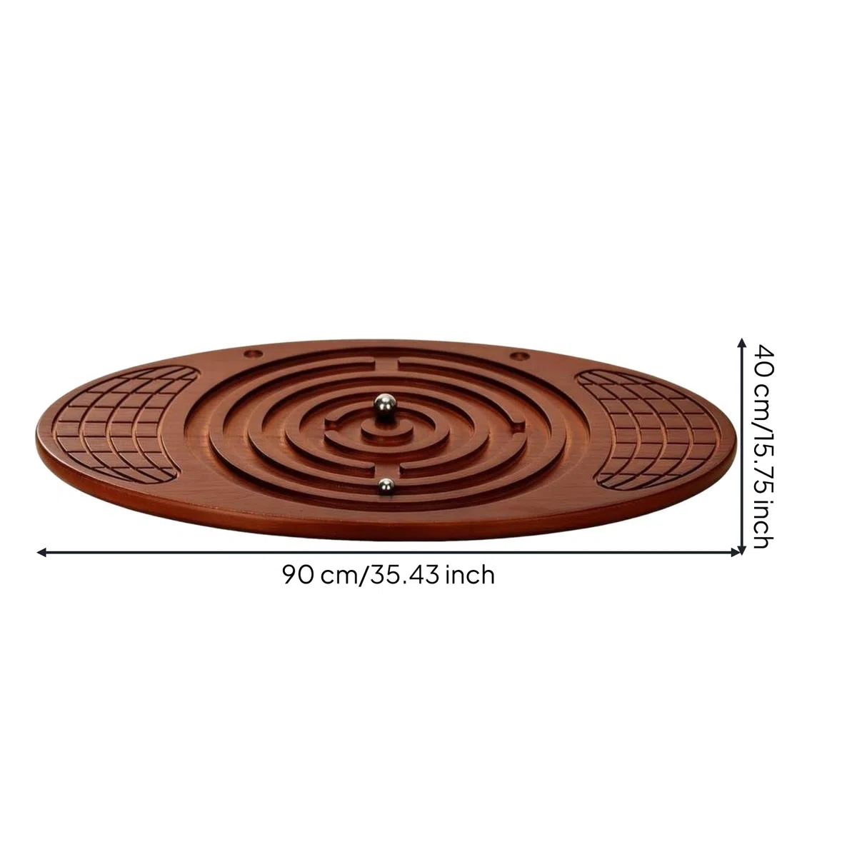 Tavola a per Equilibrio | Finitura Color finitura, Pedana di Equilibrio con percorso e Sfere, Interattivo, per Gioco Attivo, Bambini