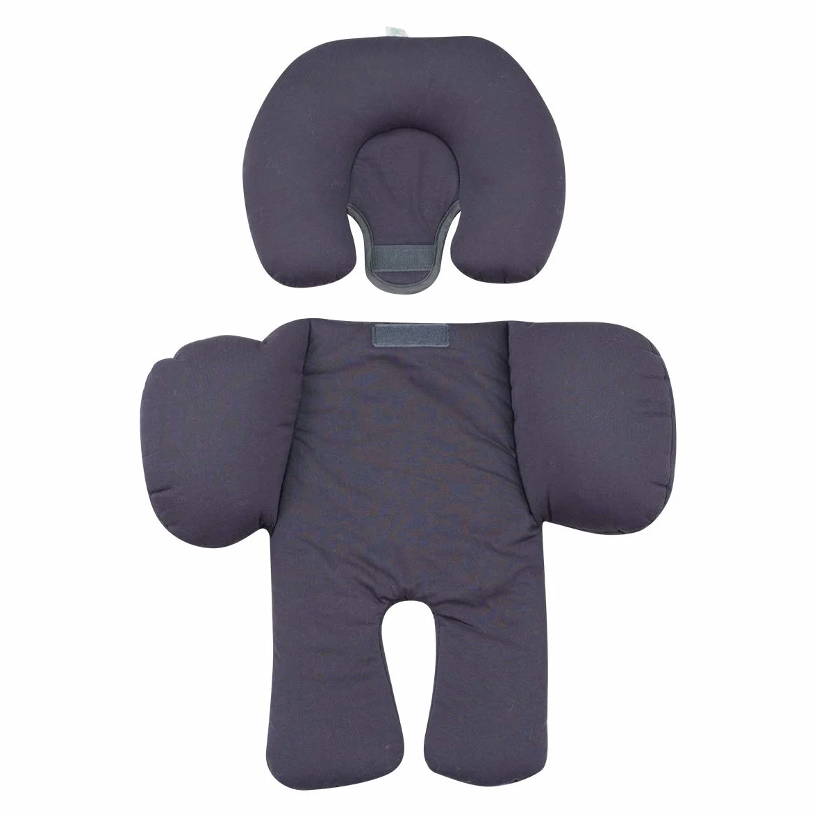 JYOKO KIDS Riduttore Antiallergico universale per Ovetto, Passeggino, Navicella 100% cotone (Marengo, Supporto per testa e corpo)