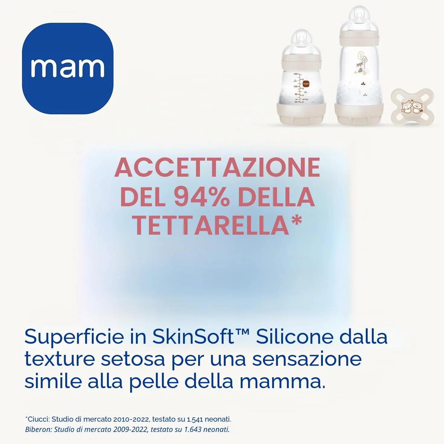 MAM Set de Recién Nacido, Set Regalo, Incluye: 1 Biberón Anticólico de 130ml, 1 Biberón Anticólico de 260ml, 1 Chupete Original Start, a partir de 0 meses, Rosa
