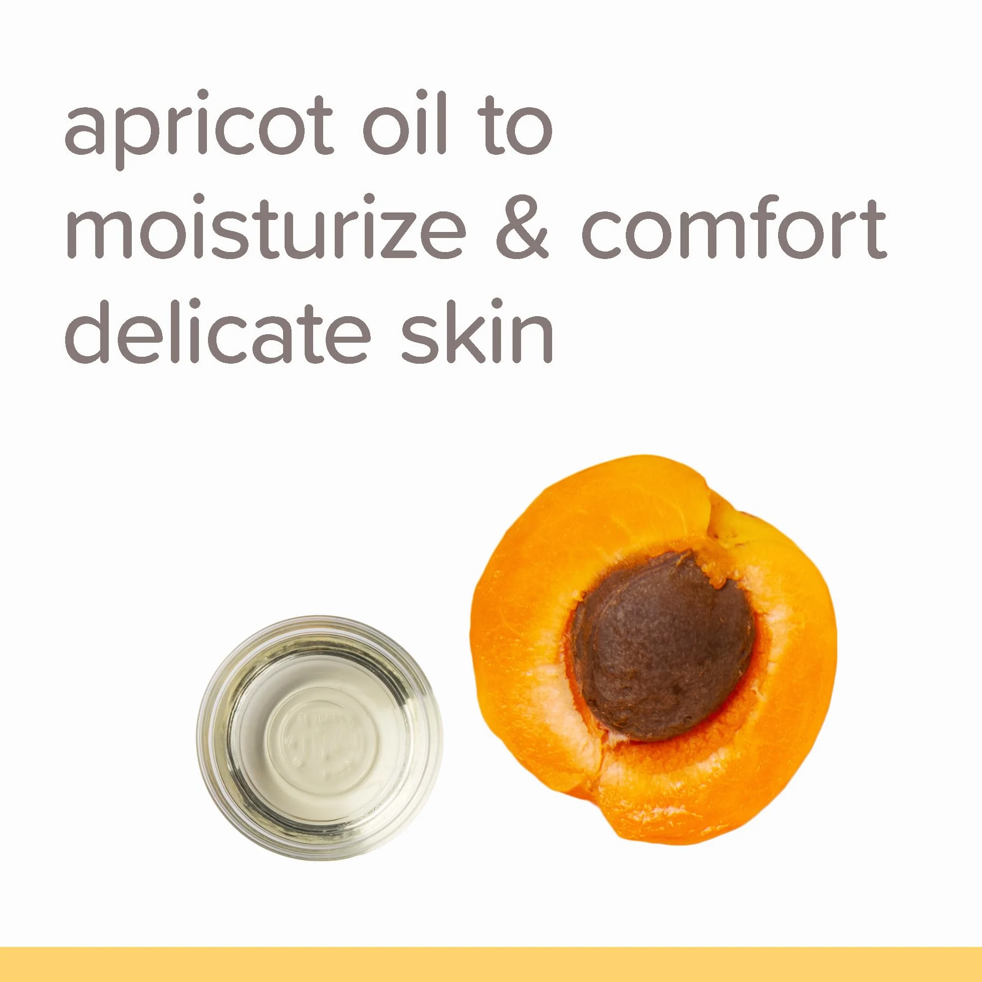 Burt's Bees Baby Oil, nutriente idratante per bambini con olio di albicocca, testato pediatra, 147,8 ml
