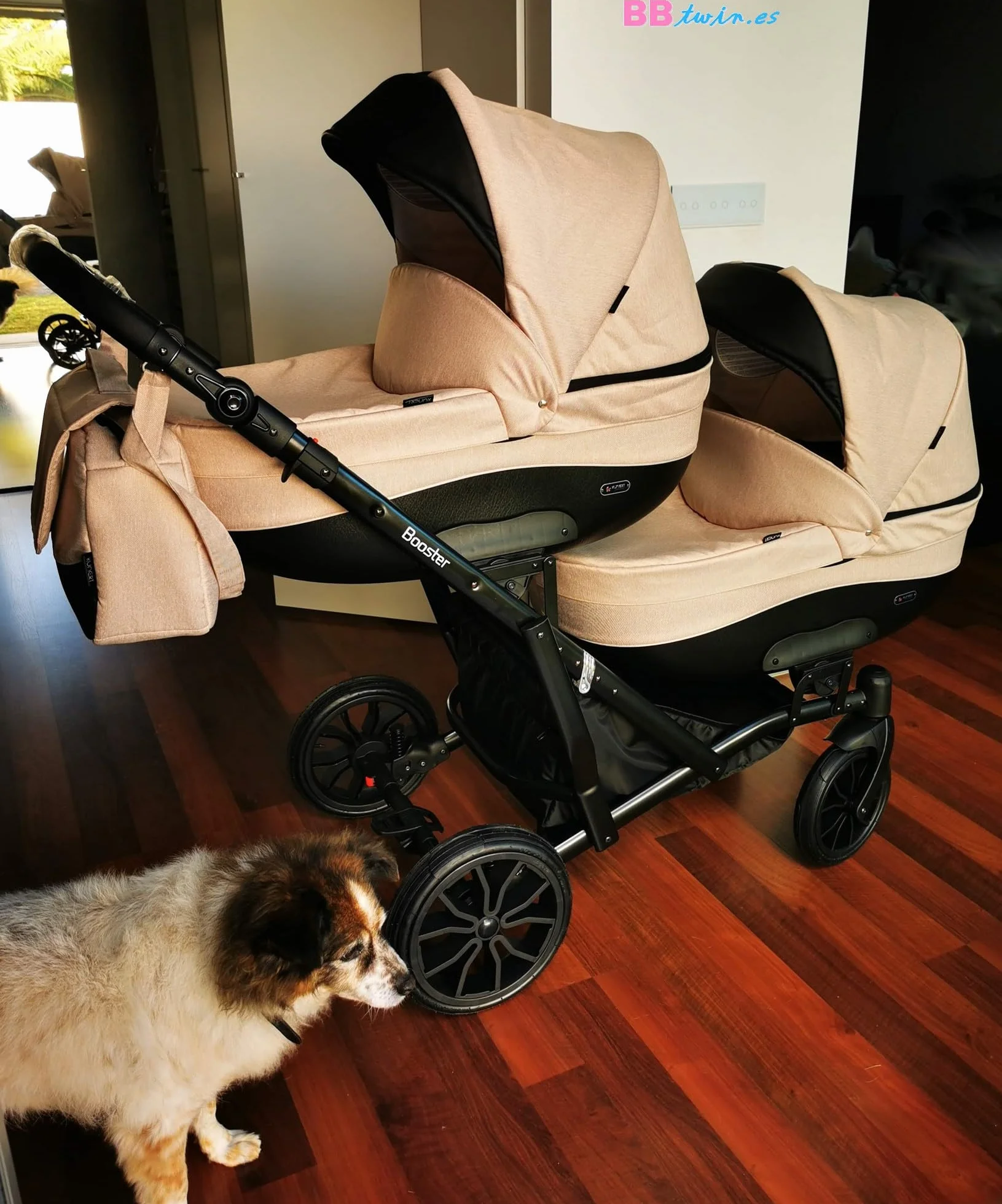 Un passeggino gemellare 3 in 1 et 2 in 1 navicella carrozzina seggiolino auto KUNERT Booster 3in1 et 2in1 passeggini (grafite, 3in1)