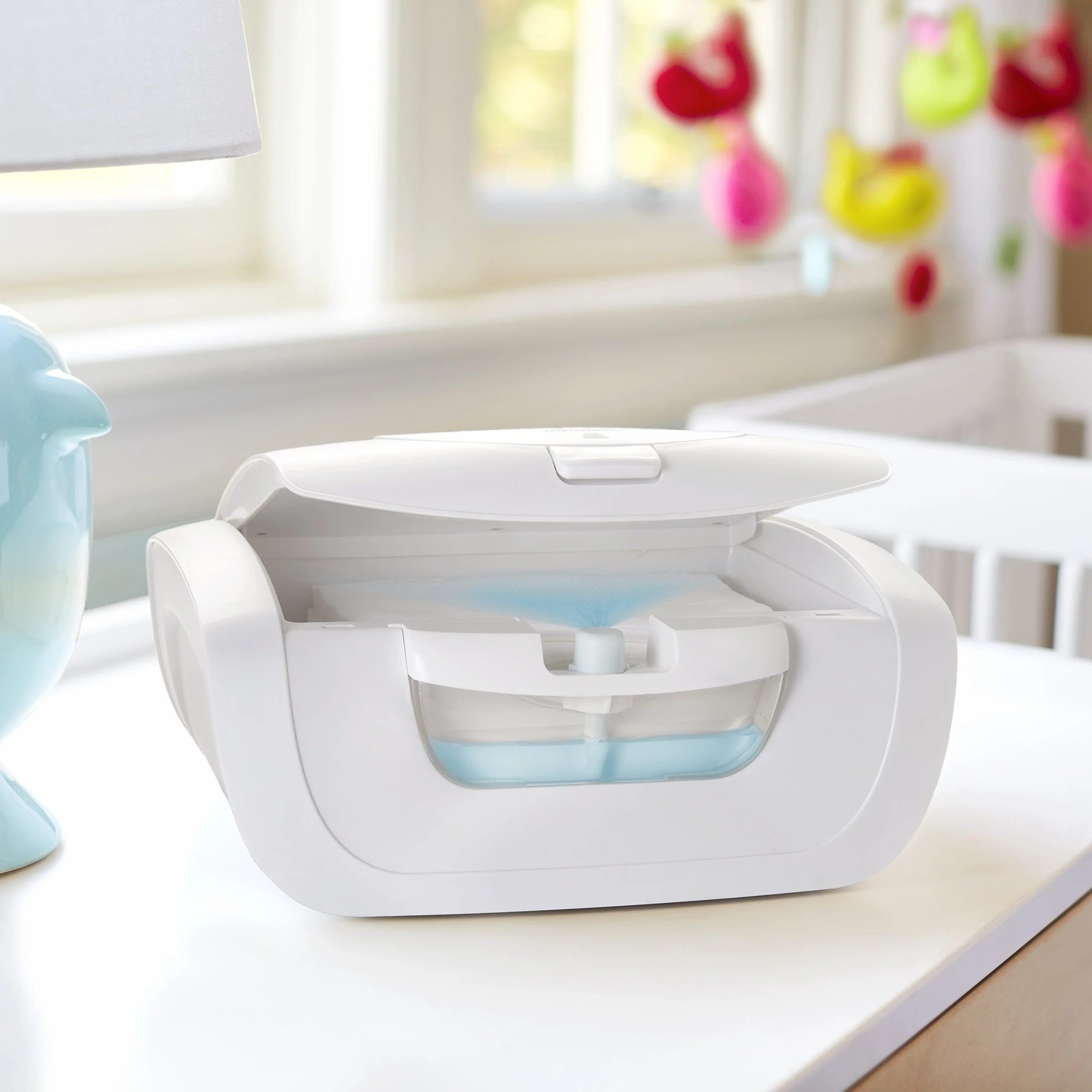 Munchkin Mist Wipe Warmer, bianco