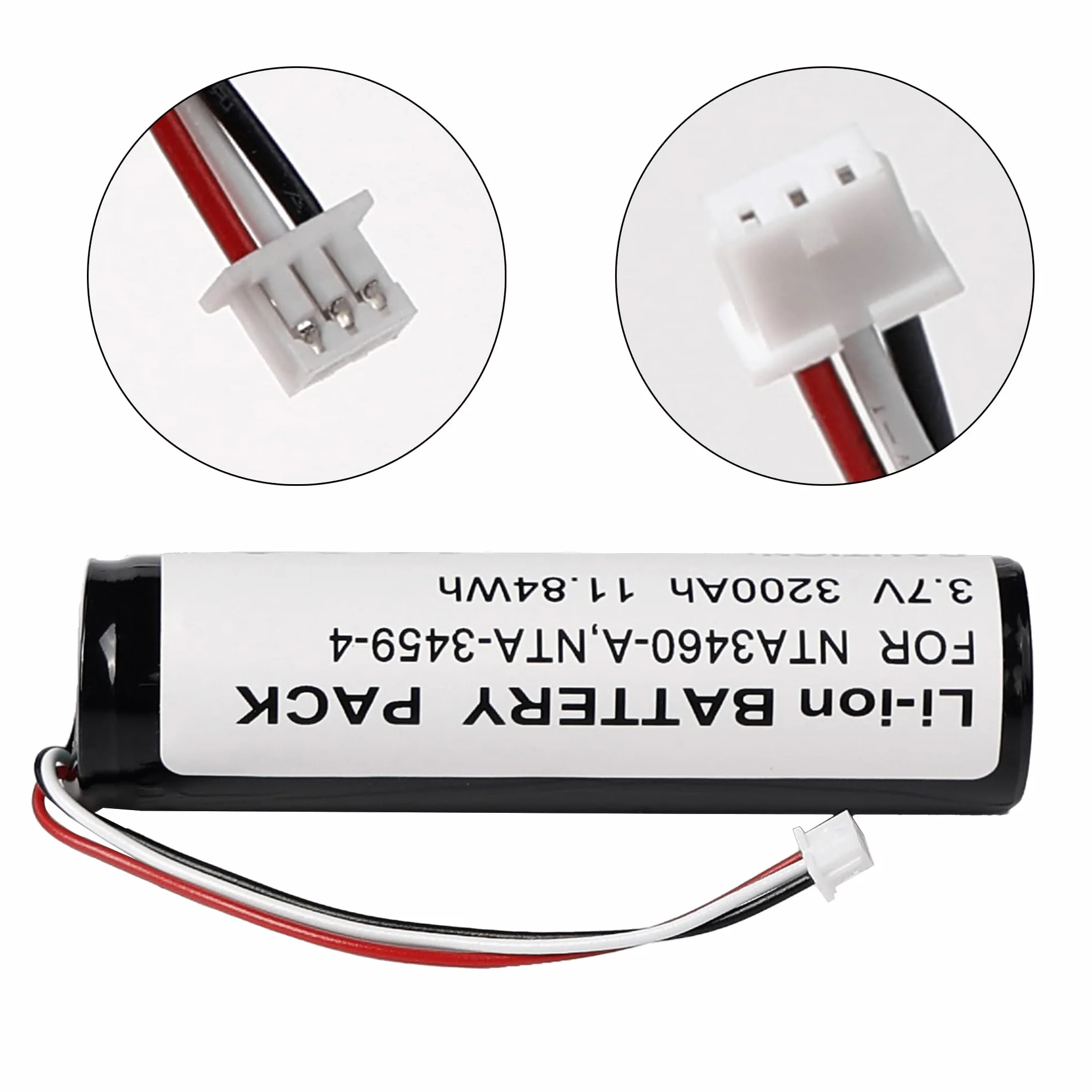 3200 mAh 3,7 V Batteria Compatibile con Philips Avent SCD620 SCD620/26 SCD625 SCD630 SCD630/26 SCD630/37 SDC620 SDC630,NTA3459-4 NTA3460-4 Monitor Baby Litio-I-4 ON Batteria