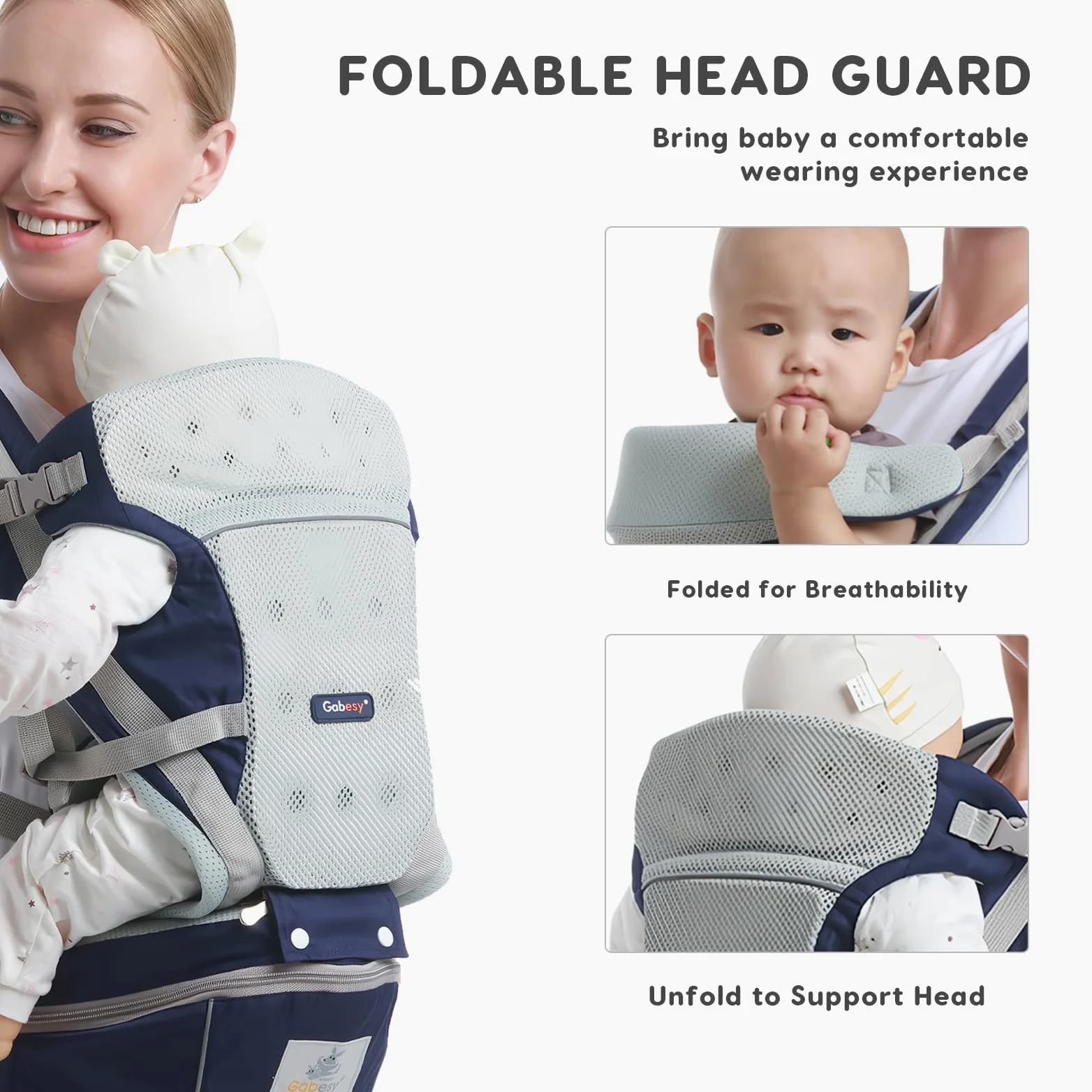 SONARIN Traspirante 3 in 1 Marsupio Neonati con Sedile,Portantina Ergonomico Multifunzionale Porta Bambino Fascia Porta Bebè Multi-Posizioni per Neonati Bambini 0-36 Mesi(Rosa)