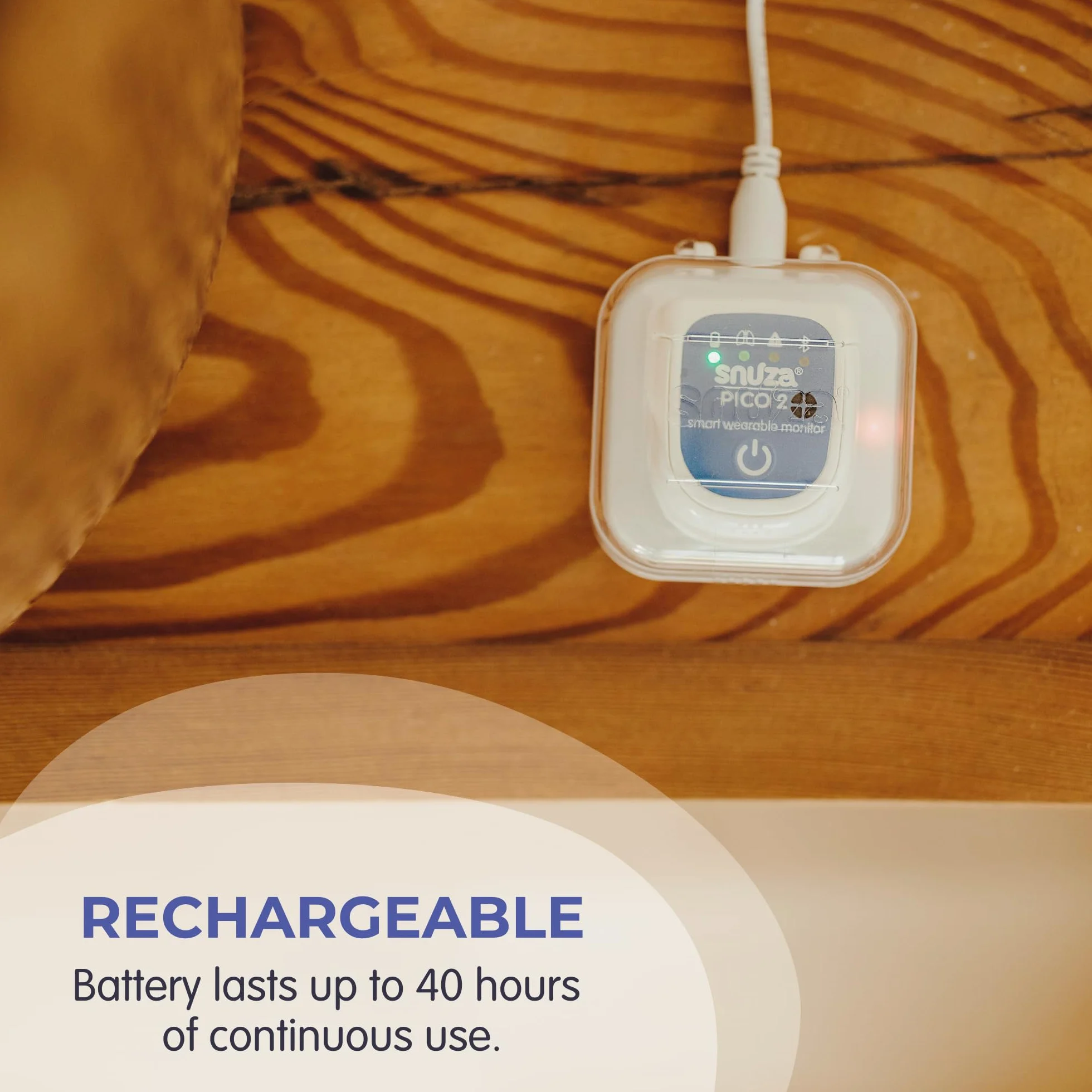 Baby monitor del sonno intelligente Snuza Pico 2 con app