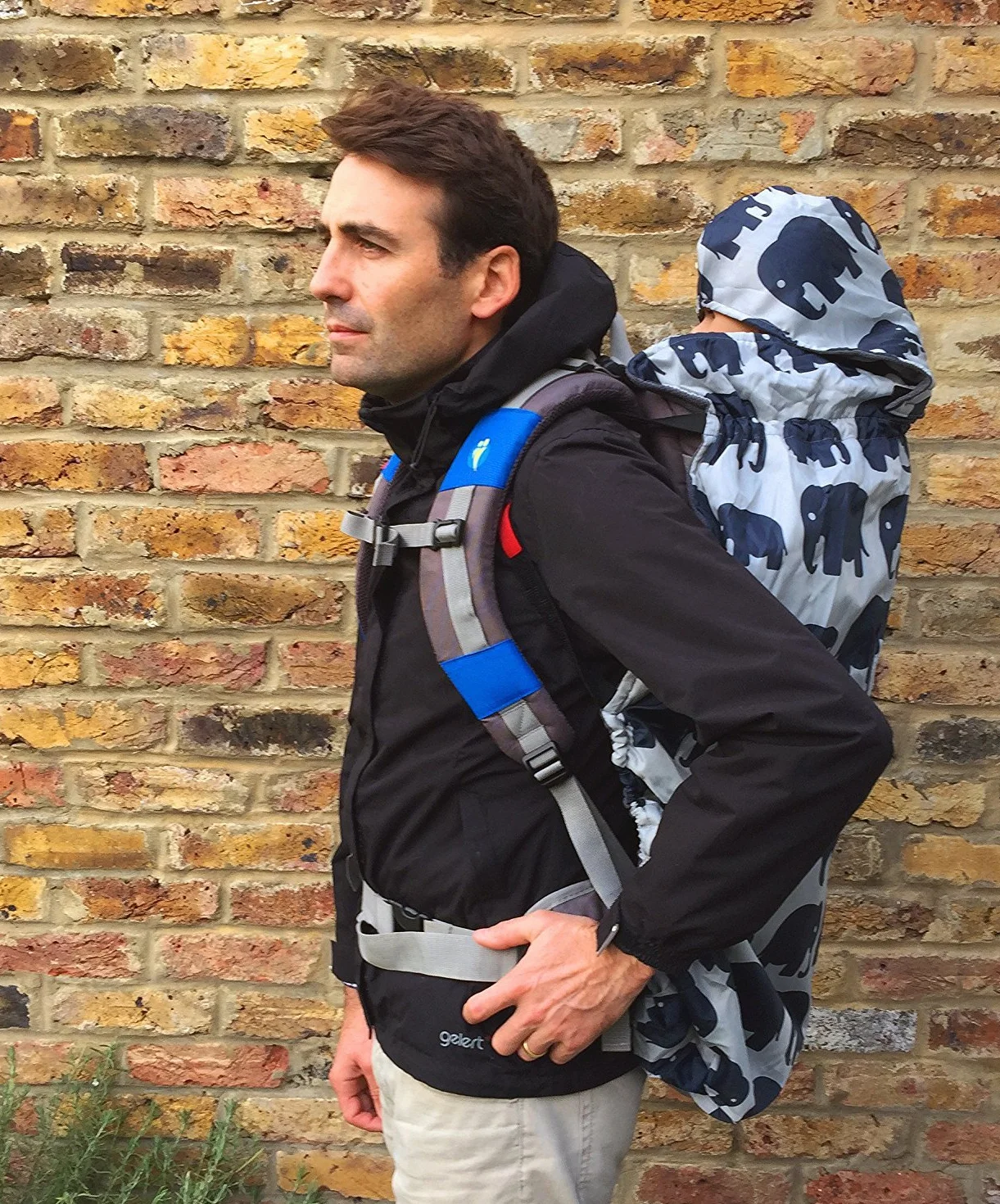 BabyWearing Copertura impermeabile per fascia e marsupio porta-bebè, resistente alle intemperie