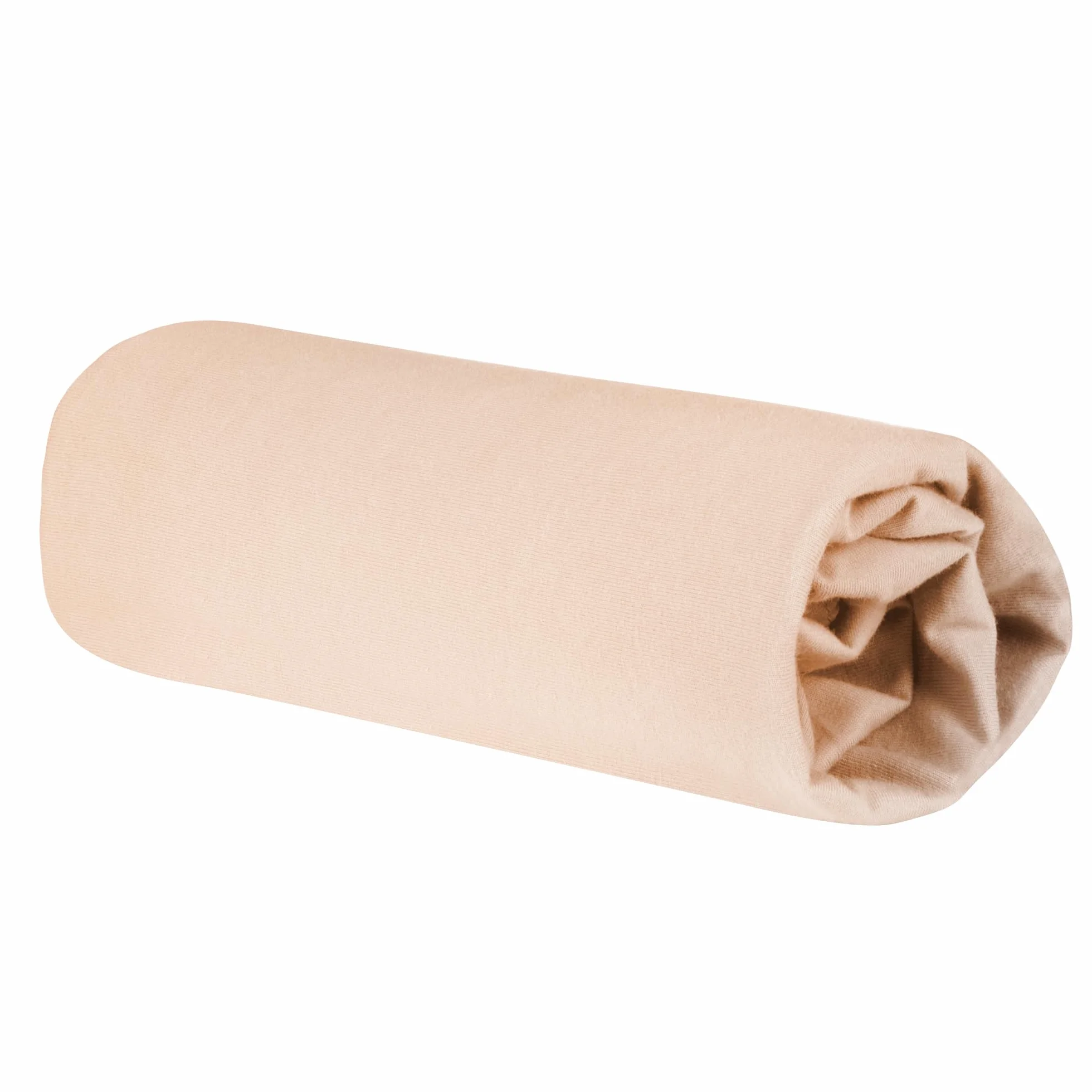 roba Spannbettlaken 40 x 90-45 x 90 cm Frosty Almond - Baby Bettlaken für Stubenwagen/Wiegen - Bio Baumwolle - GOTS und Oeko-Tex Standard 100 - Beige