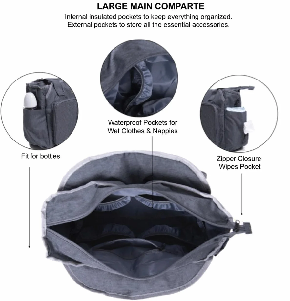 borsa passeggino fasciatoio impermeabile borsa per neonato per passeggino fasciatorio borsa mamma borsa passeggino