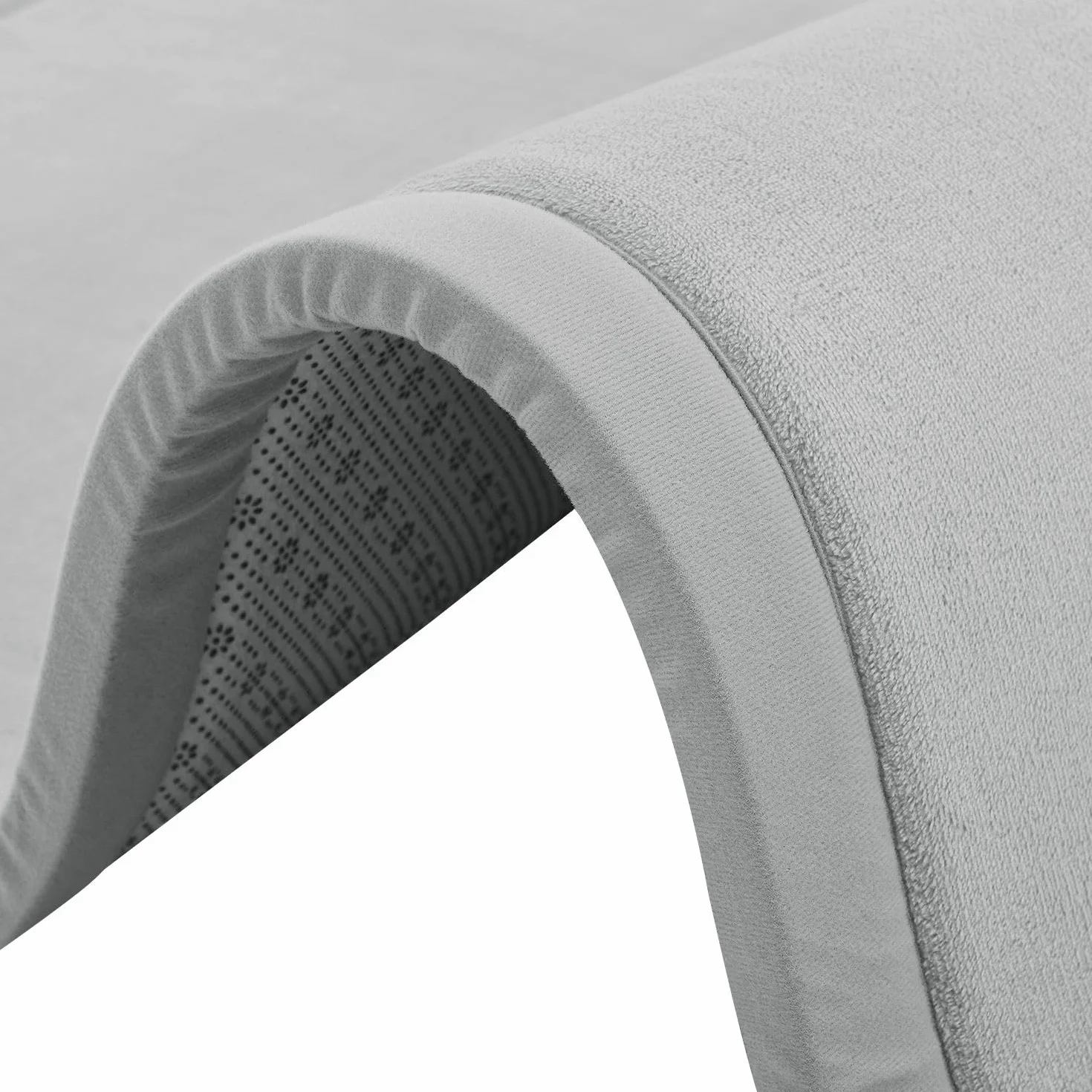 Juskys tappeto morbido e antiscivolo da 180x120 cm per gattonare, ideale per bambino, neonato, yoga – Grigio