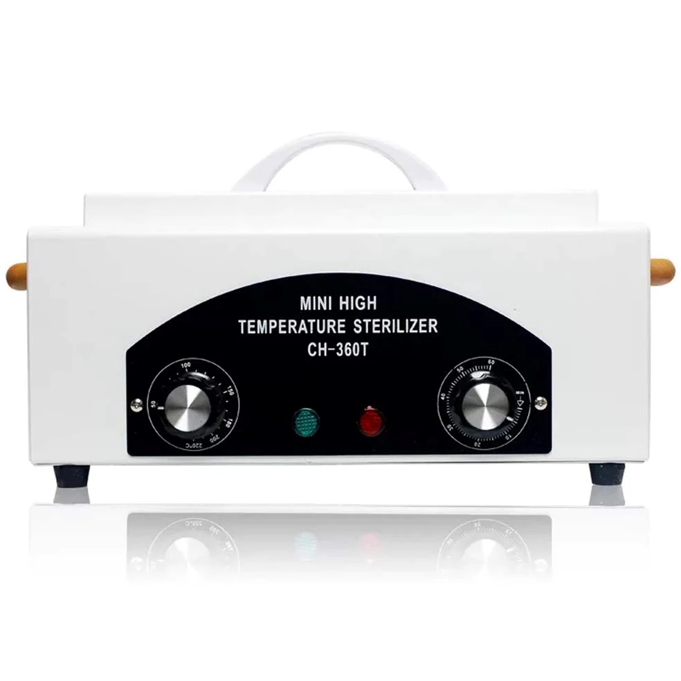 ele ELEOPTION Mini Alta temperatura Sterilizzatore Portatile Governo di disinfezione UV con Timing intelligente, per manicure Asciugamano per forbici Necessità quotidiane
