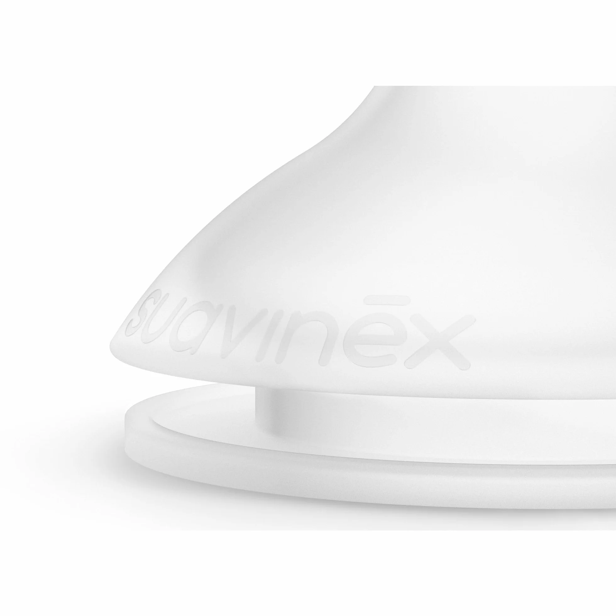 Suavinex 307388, Confezione 2 Tettarelle Simmetriche in Silicone SX Pro, Flusso Denso per Latte o Liquidi Densi, 6 Mesi, con Sistema Anticoliche