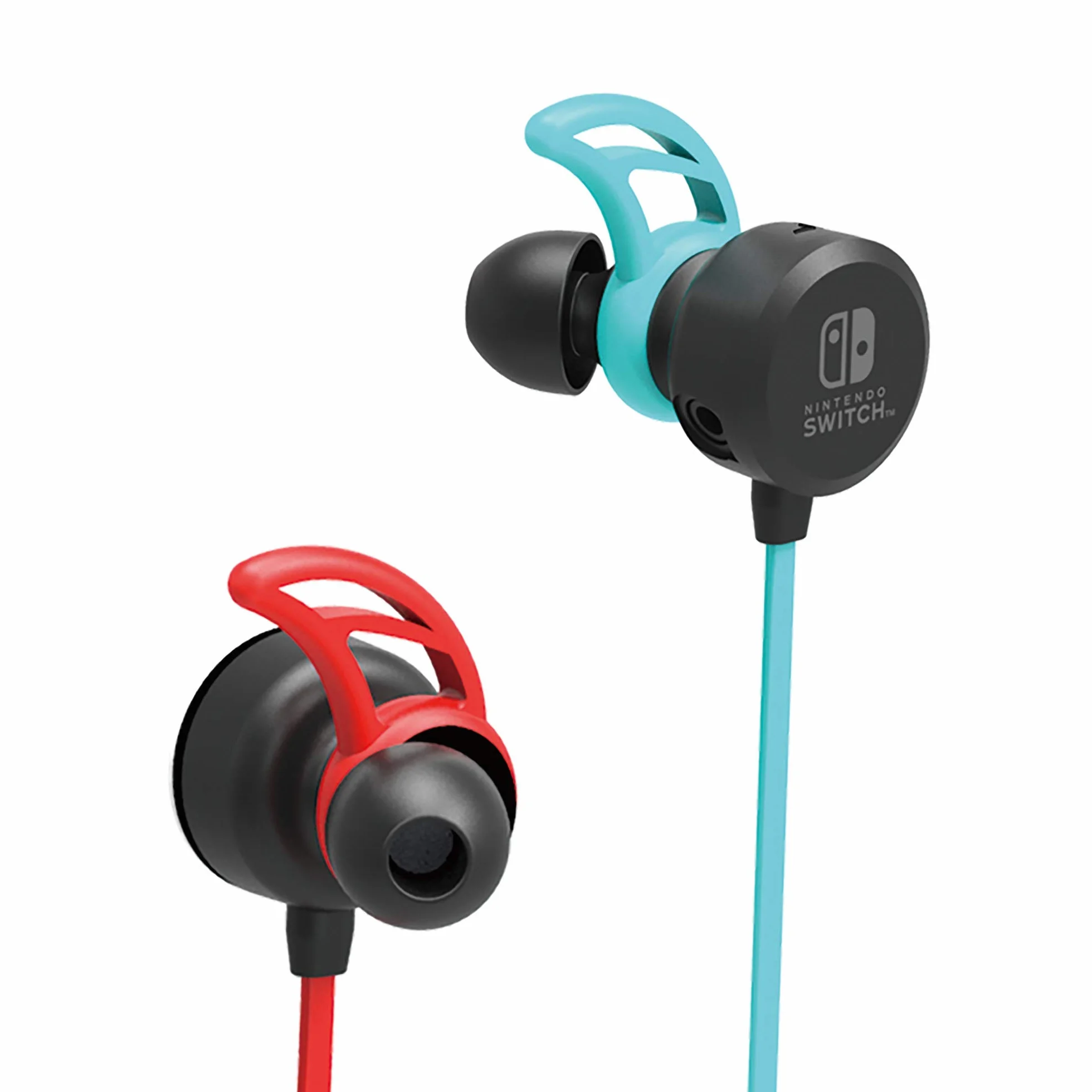 Hori Auricolari da Gioco In-Ear con Microfono E Adattatore per la Chat Vocale - Ufficiale Nintendo - Nintendo Switch