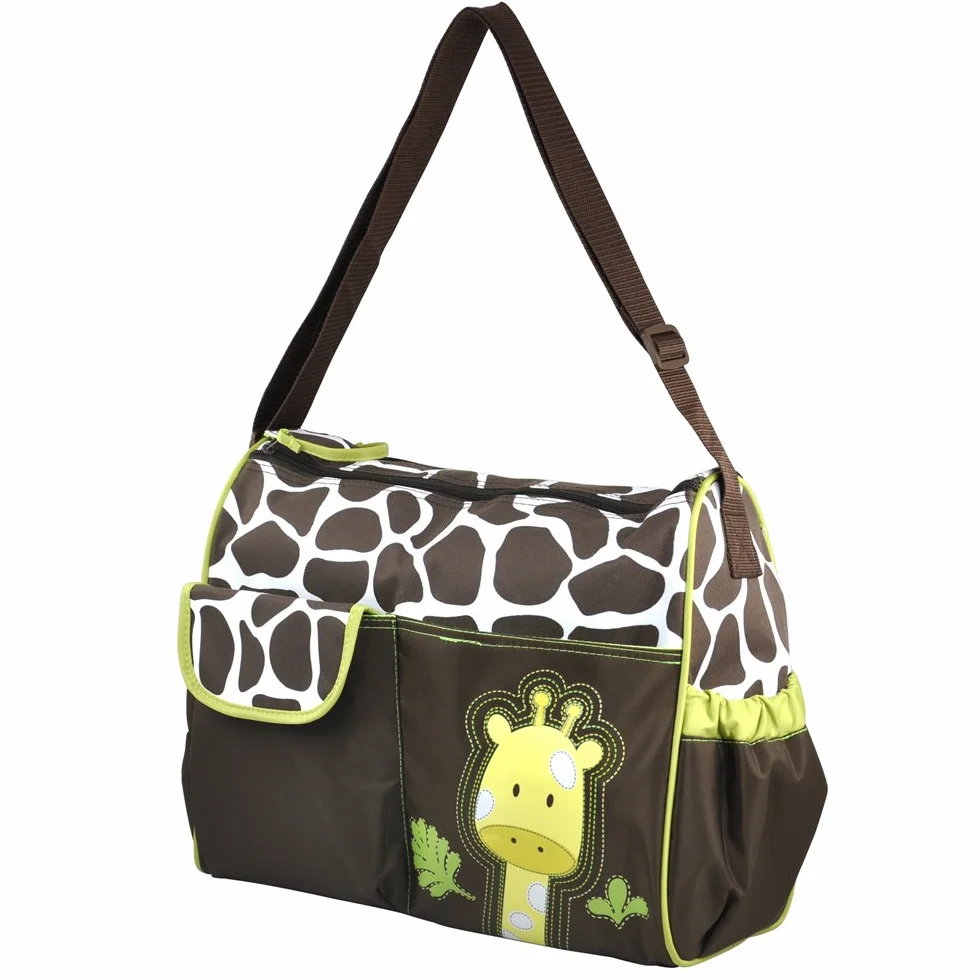 borsa a tracolla per il cambio pannolino, impermeabile, con tappetino da viaggio