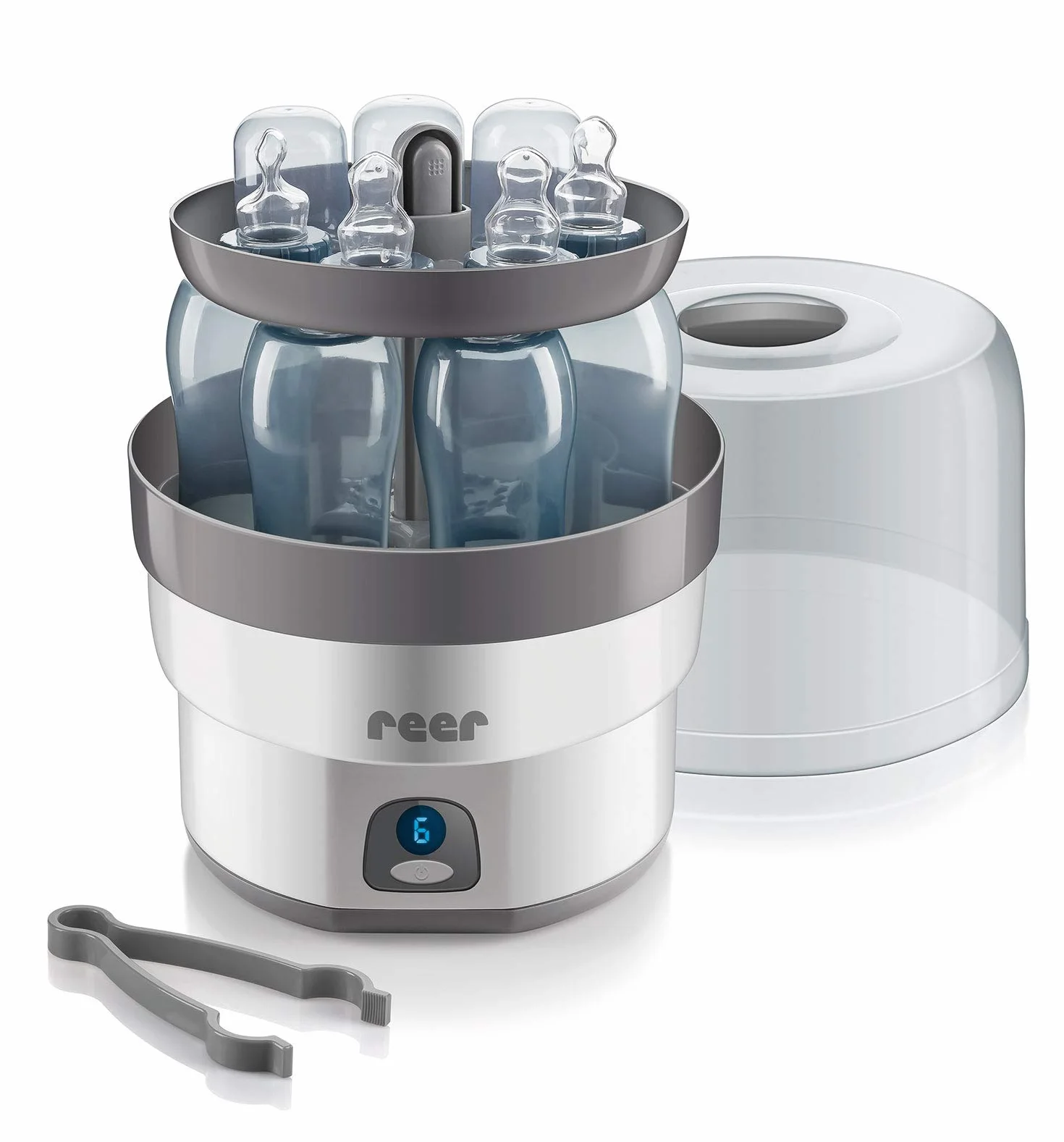 Reer VapoMax, grande vaporizzatore, spazio per 6 fiale e accessori