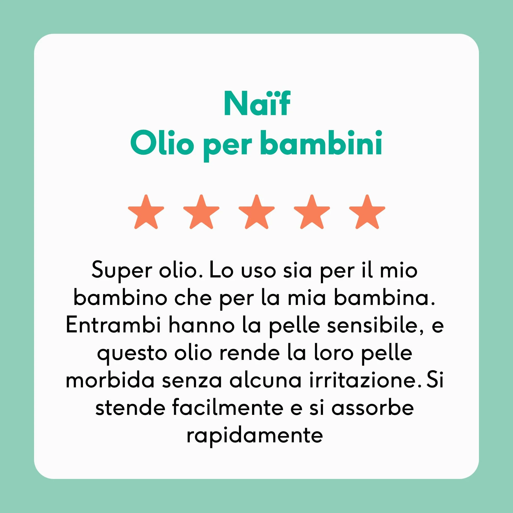 Naïf - Olio per bambini - per neonati e bambini - Con ingredienti naturali - Vegano- Prodotti per la cura del bambino - Olio per bambini - Massaggio per bambini - 100 ml