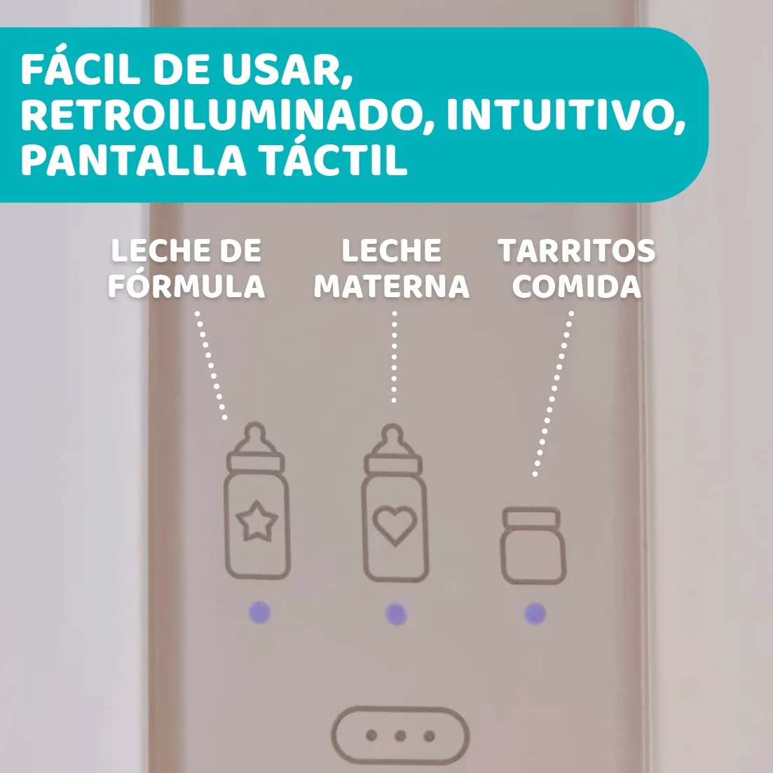 Chicco Scaldabiberon Portatile da Viaggio e Scalda Pappa con 3 Programmi e Spegnimento Automatico, Scalda in Modo Graduale, Anche per Vasetti e Latte Materno, Mantiene il Calore, 220W, Bianco, 1 Pezzo