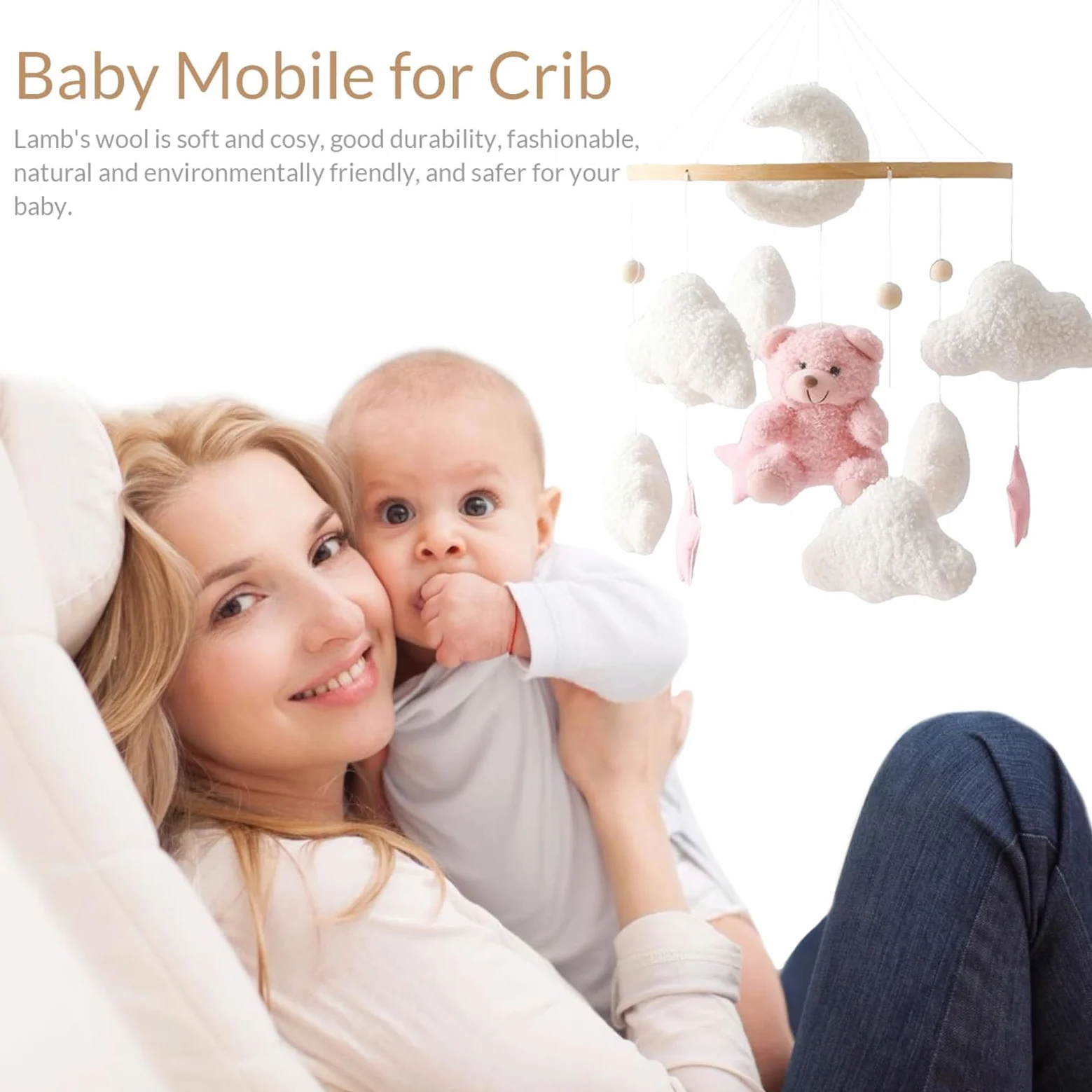 Mobile Bambino Romantico, Giocattolo sensoriale estetico, Sospendibile, | Mobile Baby Con Stelle Per Camera Da Letto Soggiorno Parete Finestra Soffitto Ragazzi Ragazze Età