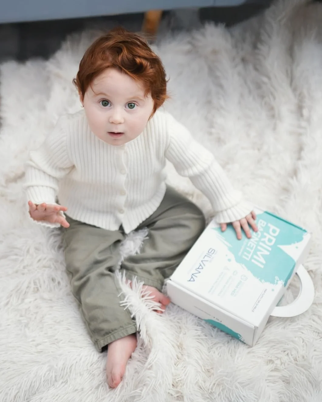 Silvana Primi Bagnetti – Cofanetto Regalo Neonato con Fiale da Bagno e Spugna Marina Naturale – Kit Bagnetto Delicato per Neonati | Kit Bagnetto Neonato con Fiale da Bagno e Spugna Marina Naturale