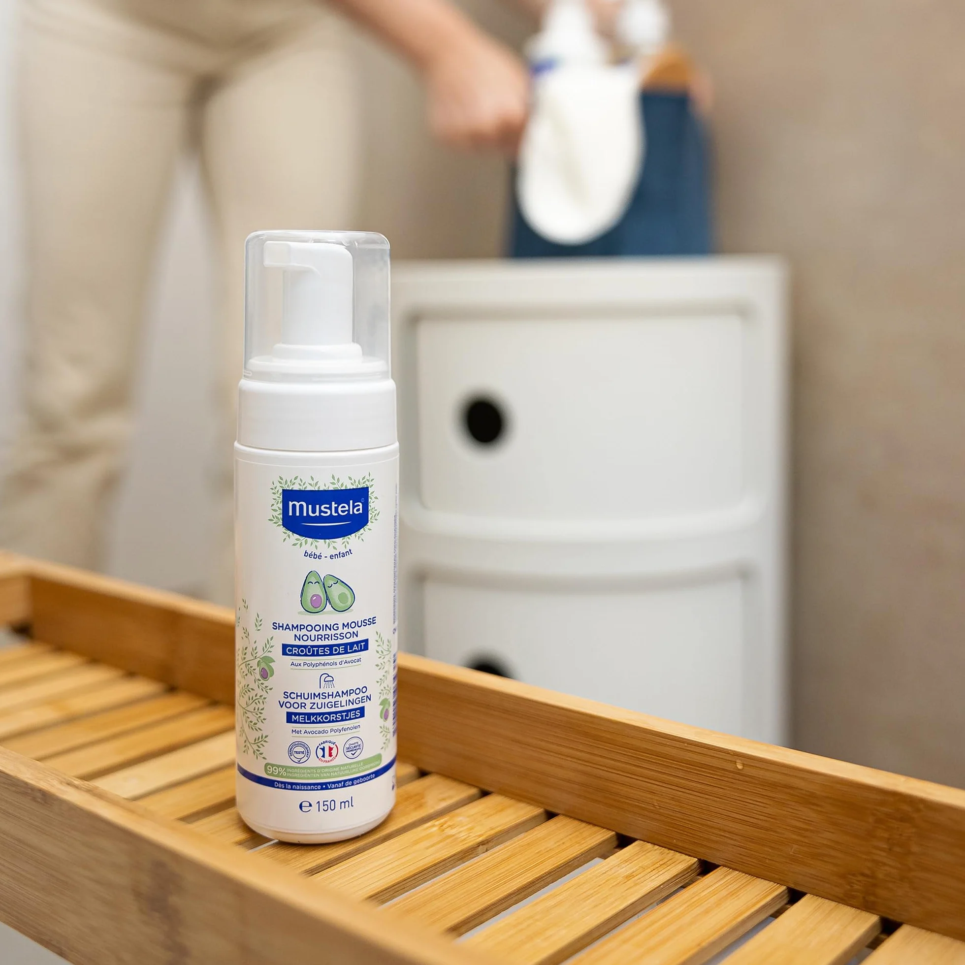 Mustela - Mustela Shampoo Mousse per Pelle Normale dei Bambini 150ml - 978545349