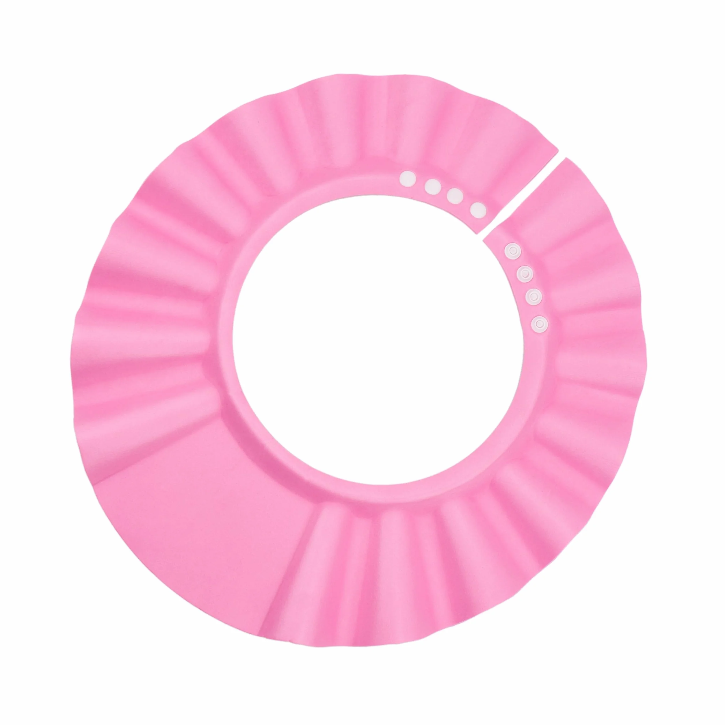 Cappellino da Doccia con Visiera per Bambini, Proteggi Occhi contro Shampoo e Schiuma, Protezione per la Doccia, Berretto da Doccia per Bimbi, in Materiale Morbido, Adatto a Bambini 0–9 Anni, Rosa