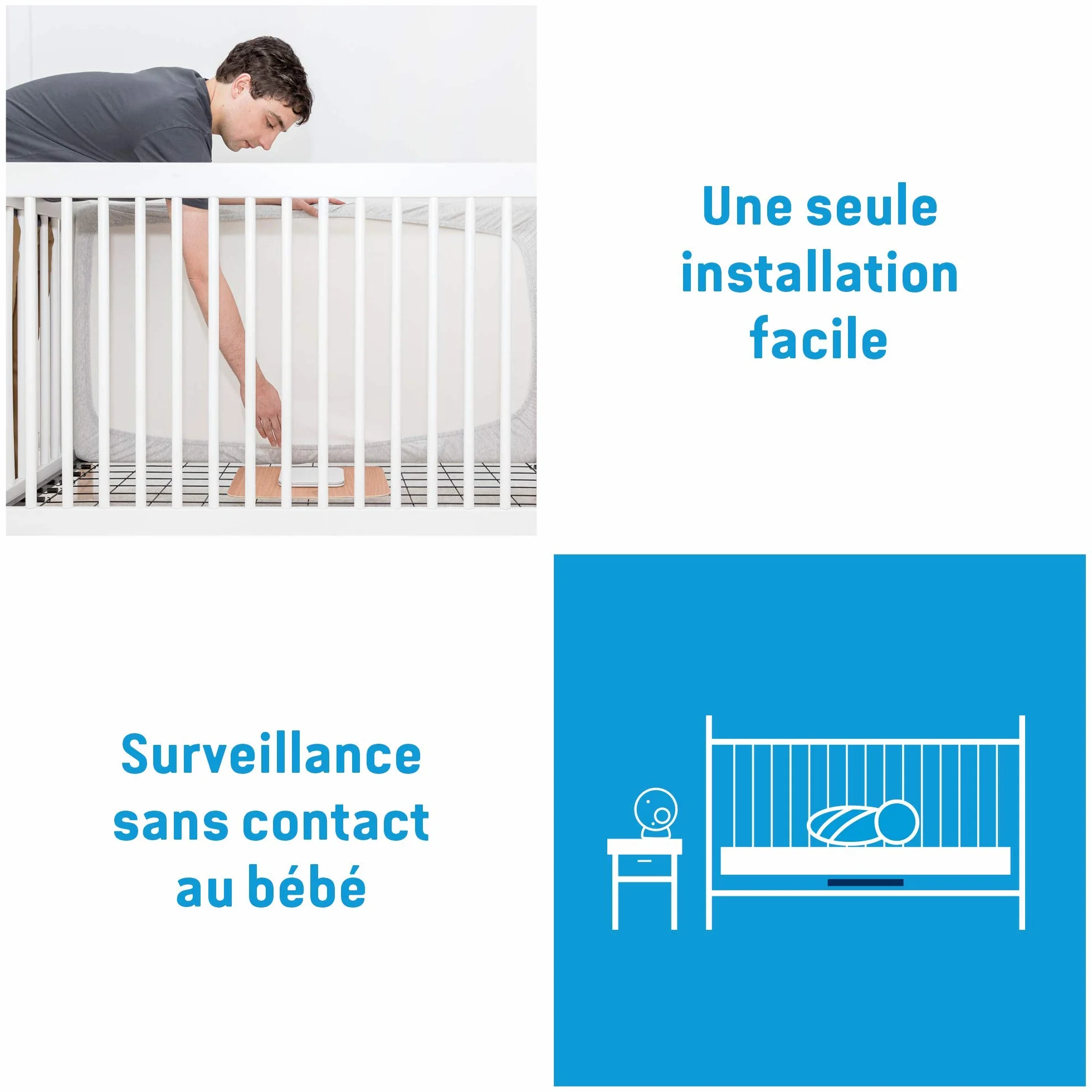 Angelcare Baby Phone avec Détecteur de Mouvements