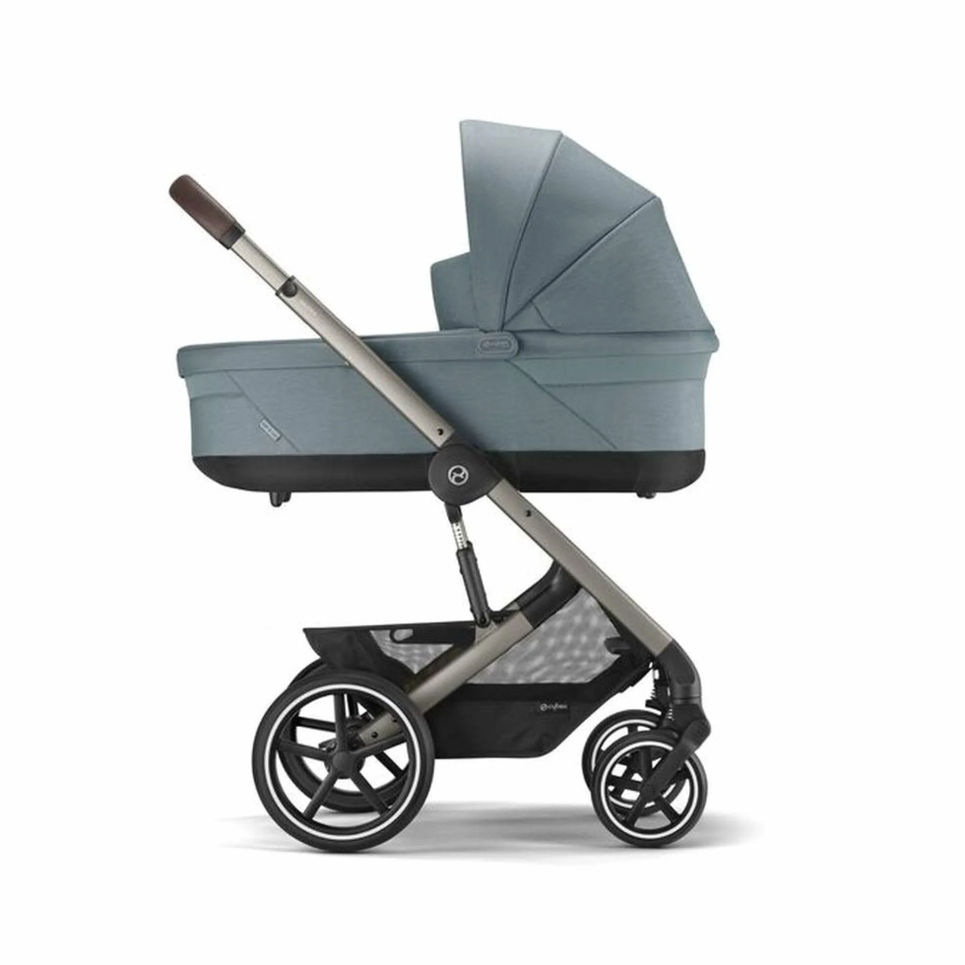 Cybex Balios S Lux - Taupe Frame - Sky Blue