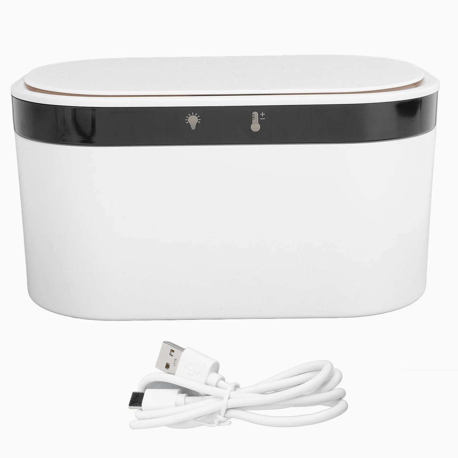 Topiky Scaldasalviette per Neonati e Dispenser per Salviette Umidificate per Neonati con Luce Notturna, Riscaldatore per Salviette Umidificate a Temperatura Costante Alimentato Tramite