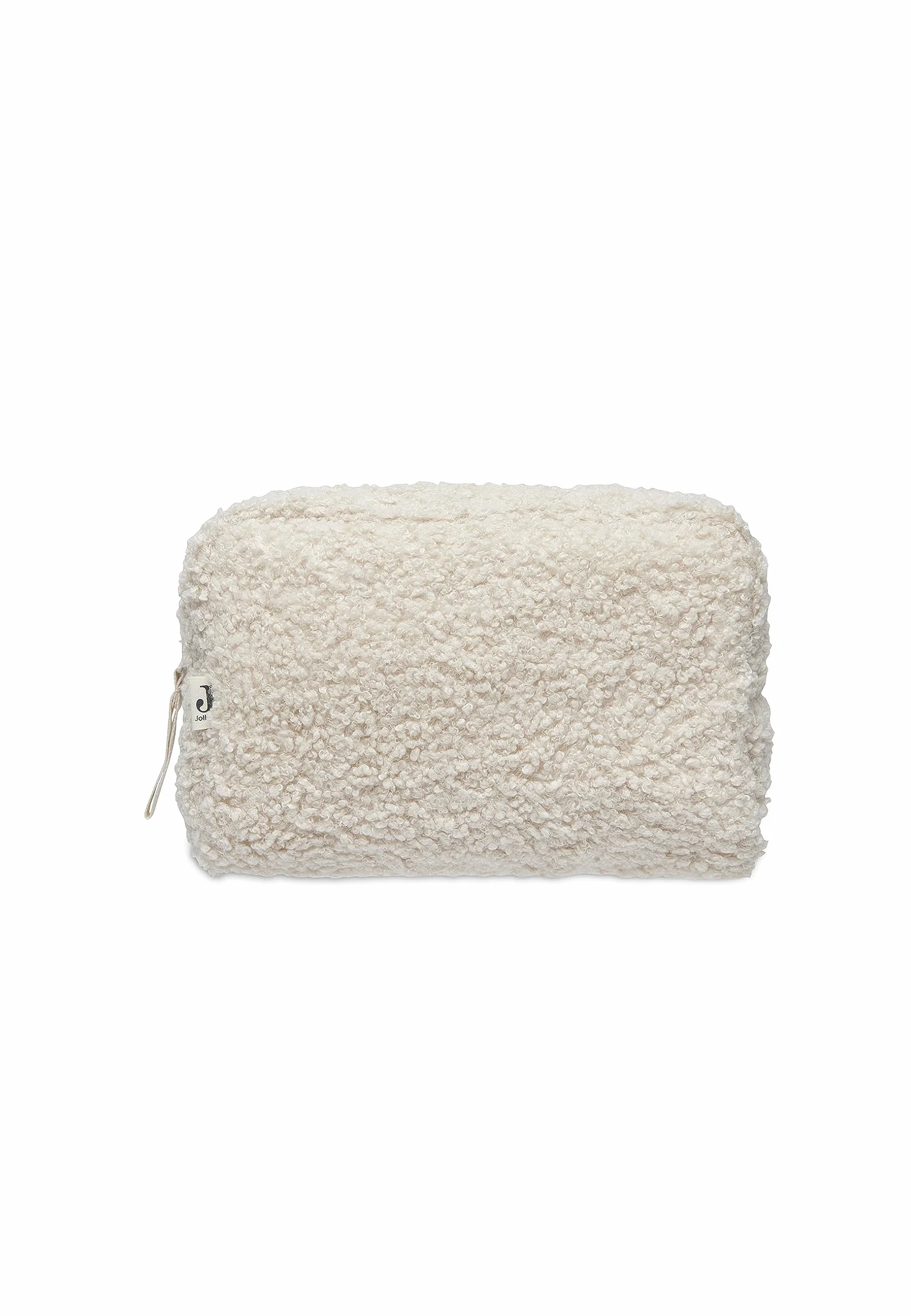 Jollein 053-577-66060 - Borsa per la cura in viaggio Boucle/Fiocco Avory, avorio, Boucle - Borsa per pannolini