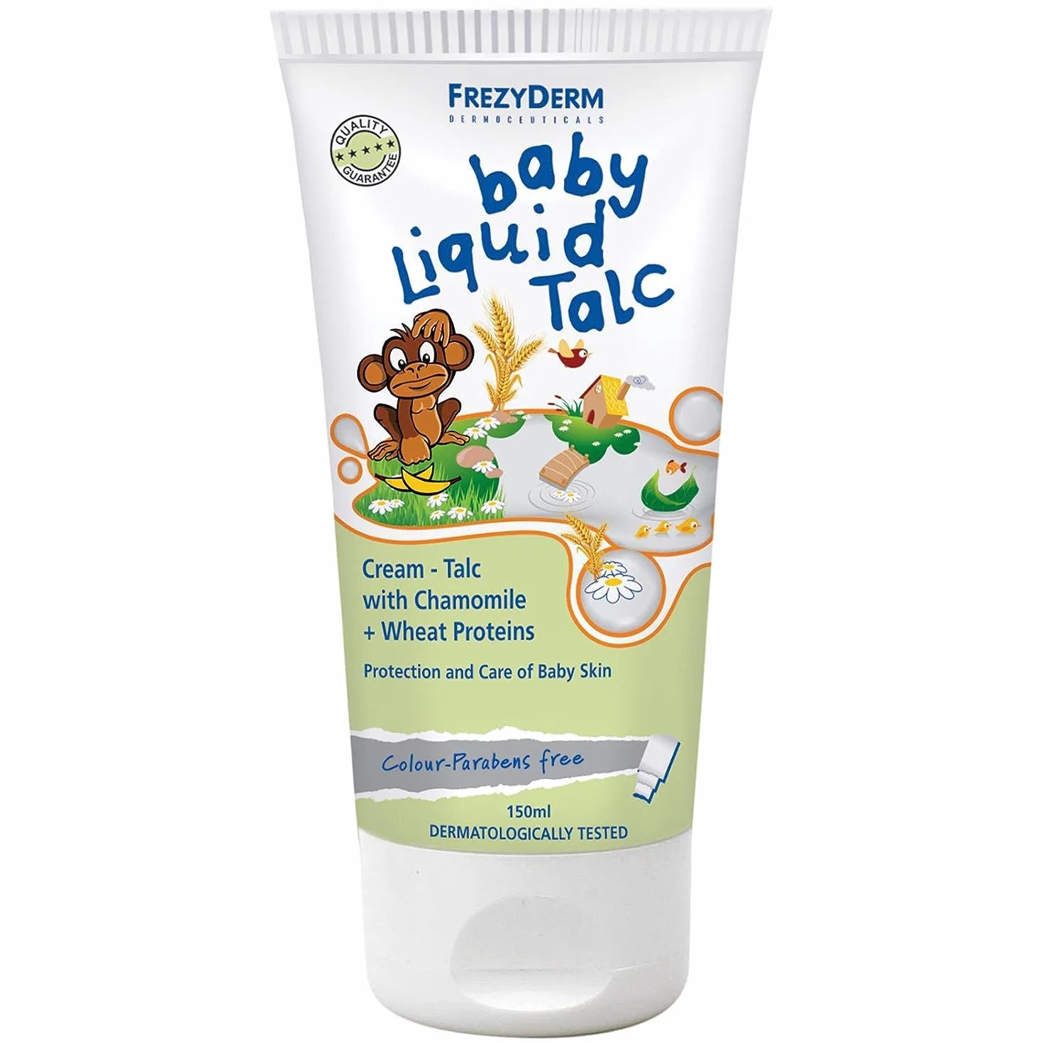 FREZYDERM Baby Liquid Talc 150ml