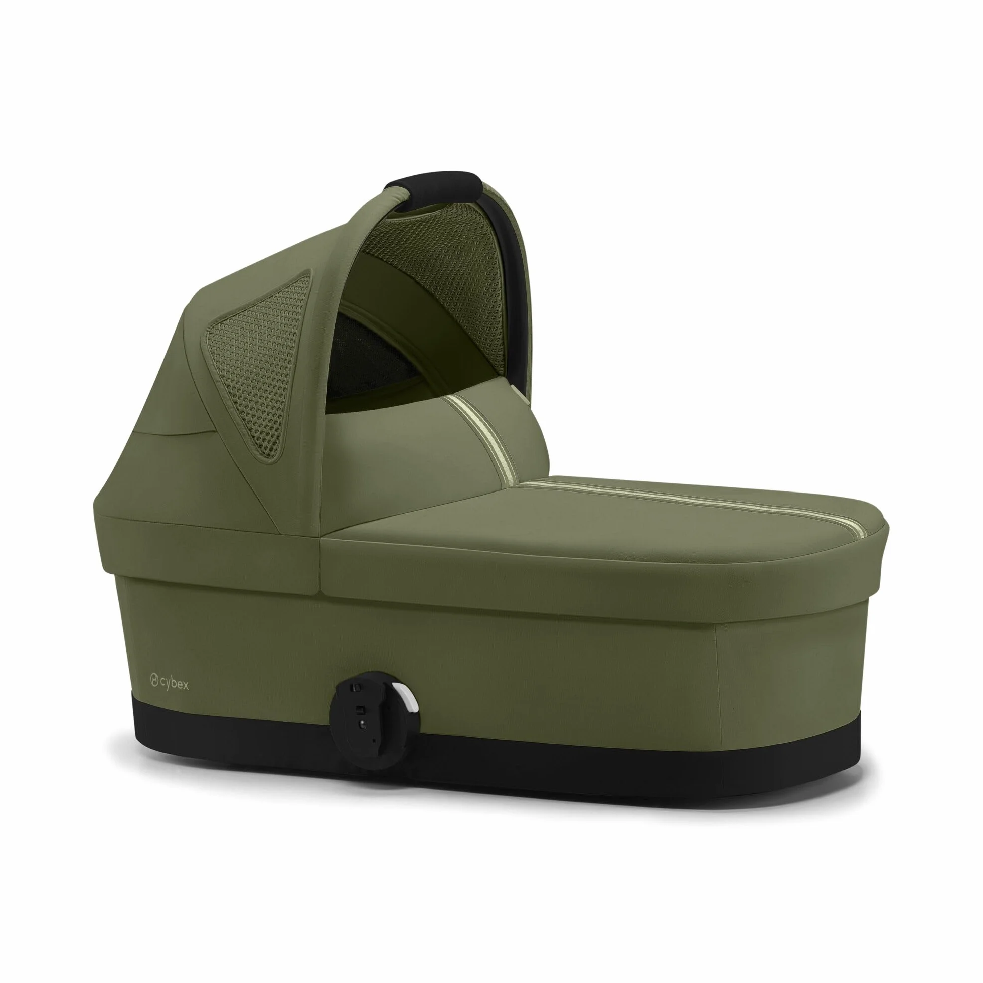 CYBEX Navicella Gold COT S, dalla nascita a circa 6 mesi (max. 9 kg), per CYBEX AVI Spin e Eezy S Twist +2, verde muschio