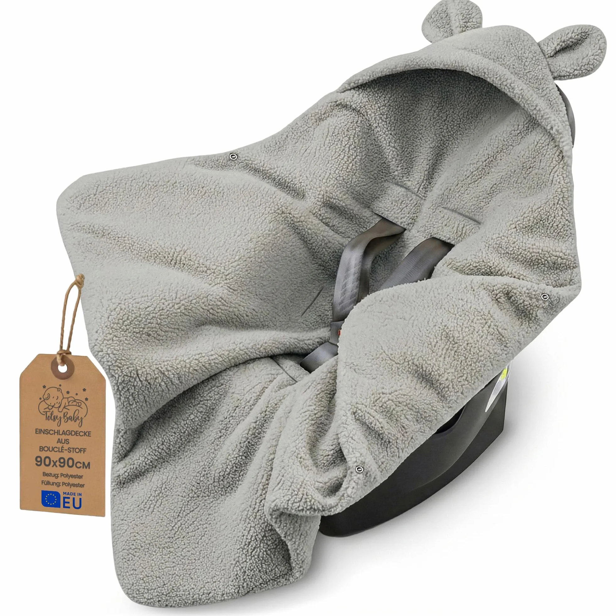 Copertina Avvolgente Seggiolino Auto Neonato Sacco Nanna Invernale Footmuff Passeggino Accessorio Neonati Bimbi Piccoli Calda Morbida