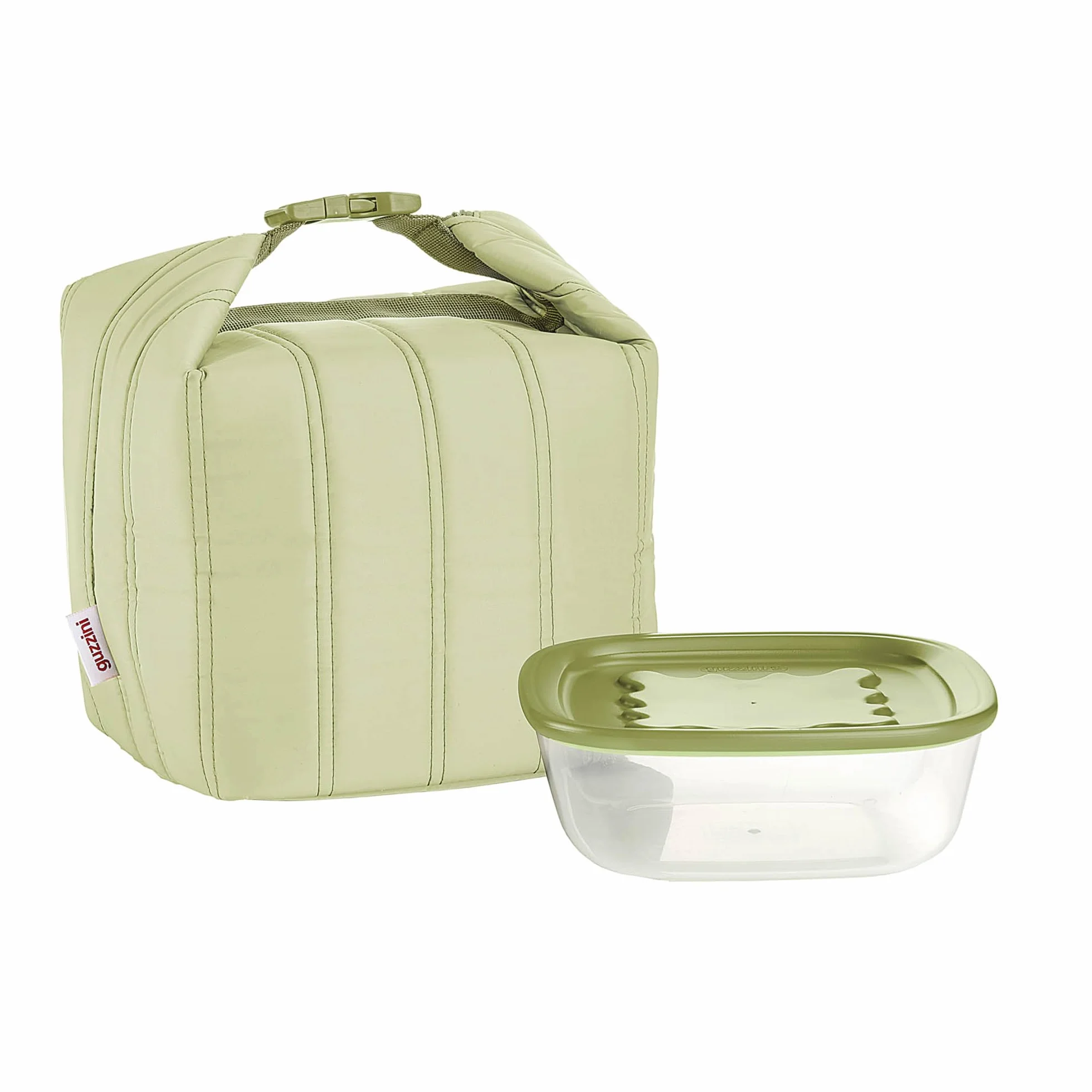 Guzzini - HANDY BIO - Set Borsa termica piccola con CONTENITORE SALVAFRESCHEZZA