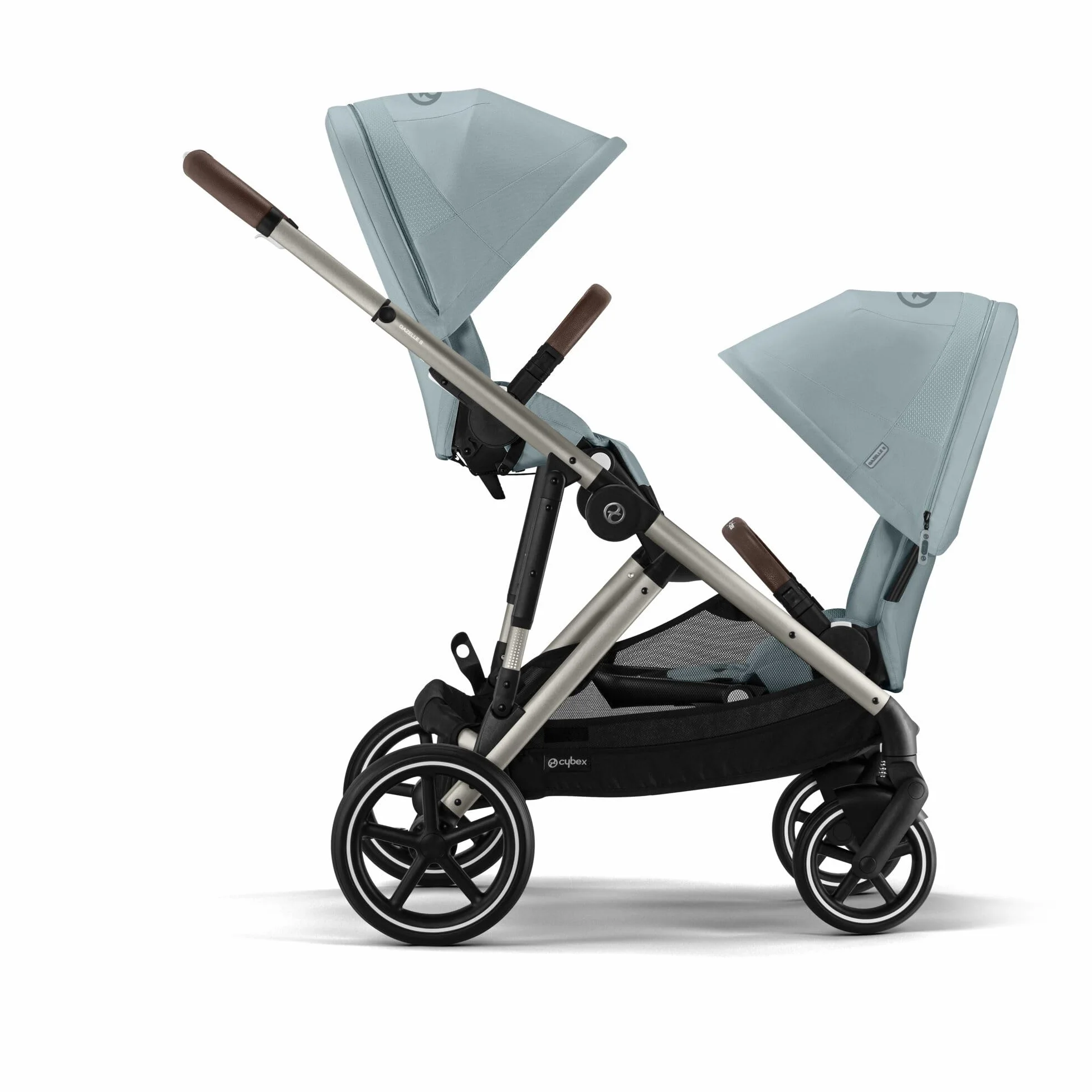 Cybex Zitting Gazelle S Taupe Sky Blue Mid Blue