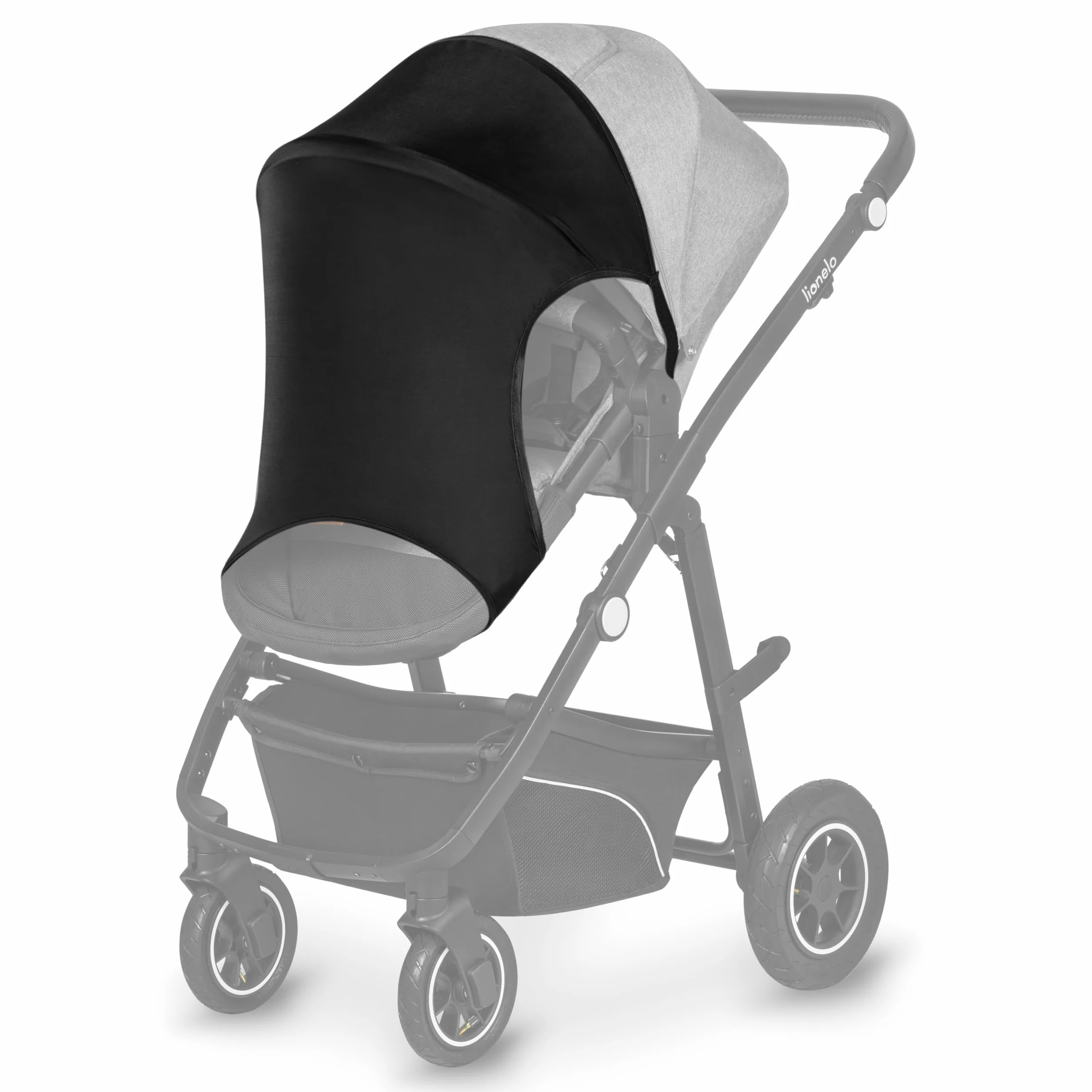 LIONELO STROLLER SUN COVER Capottina Parasole UPF50+, Vela Parasole per Passeggino, Vela Ombreggiante per Passeggino, Misura Universale, Facile da Montare