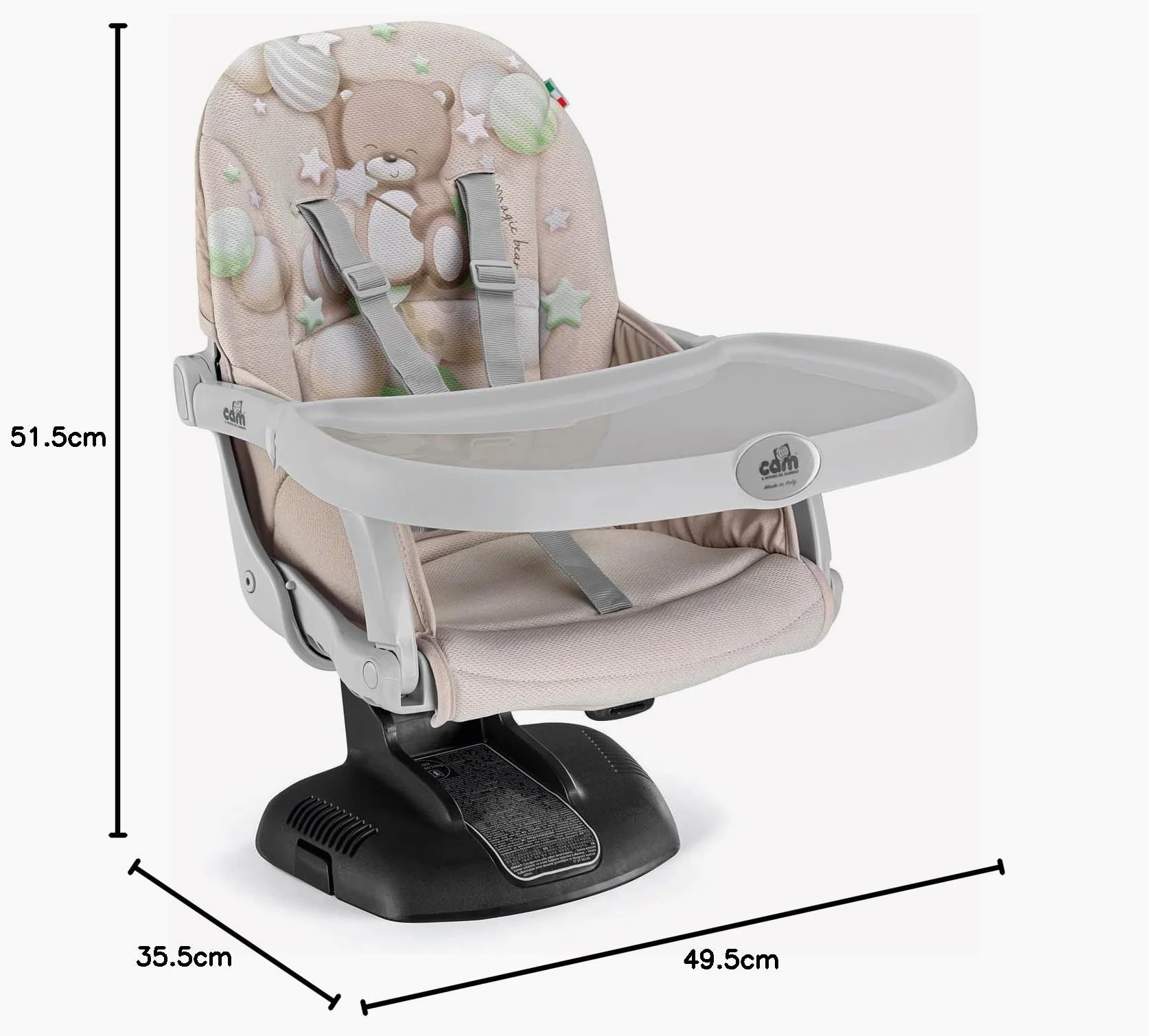 RIALZO SEDIA IDEA ORSO BOLLE C.261 CAM