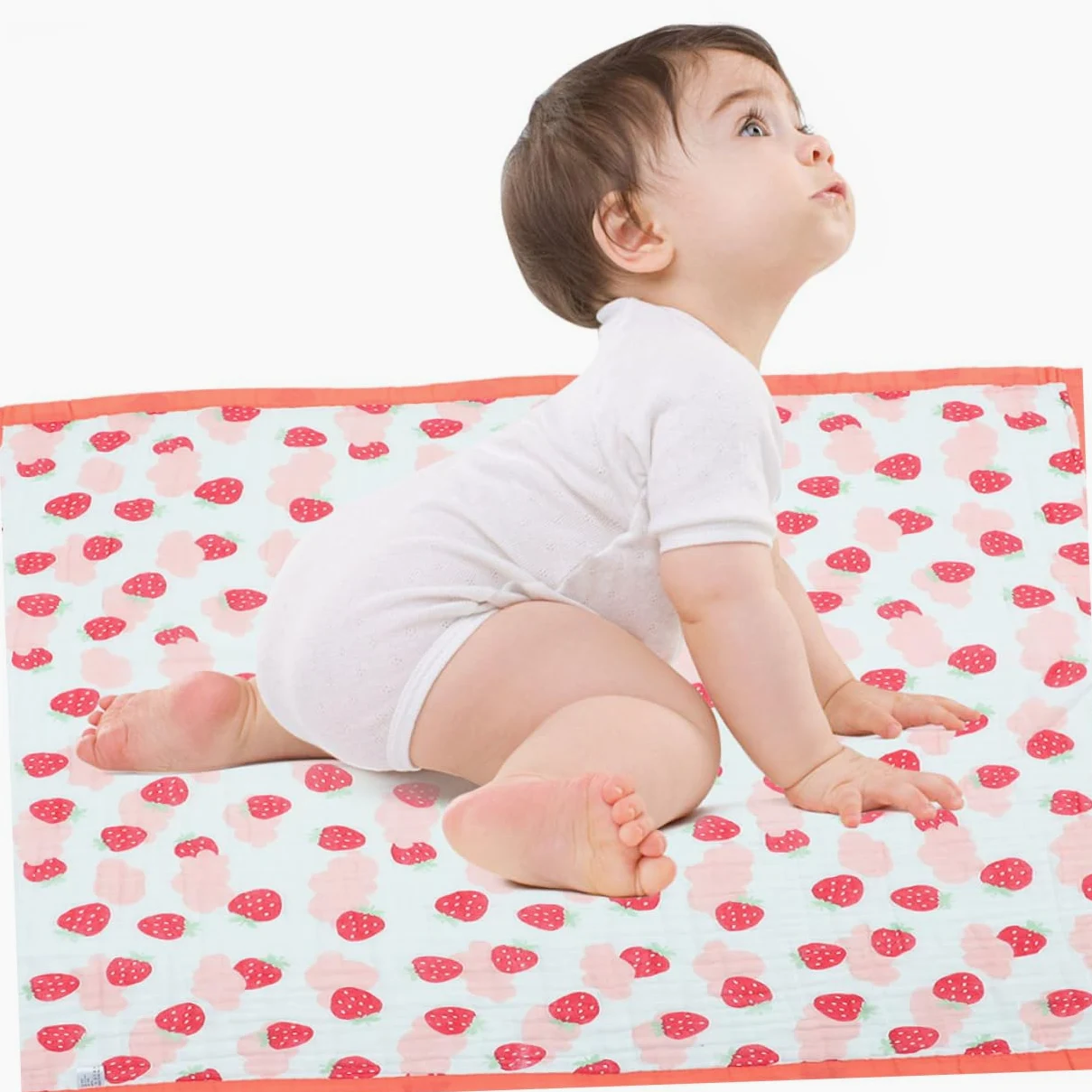 Coperta da Bagno per Neonati in Cotone, Morbida e Assorbente, Stampe Cartone, 100% Versatile per Bagnetto e Fascia