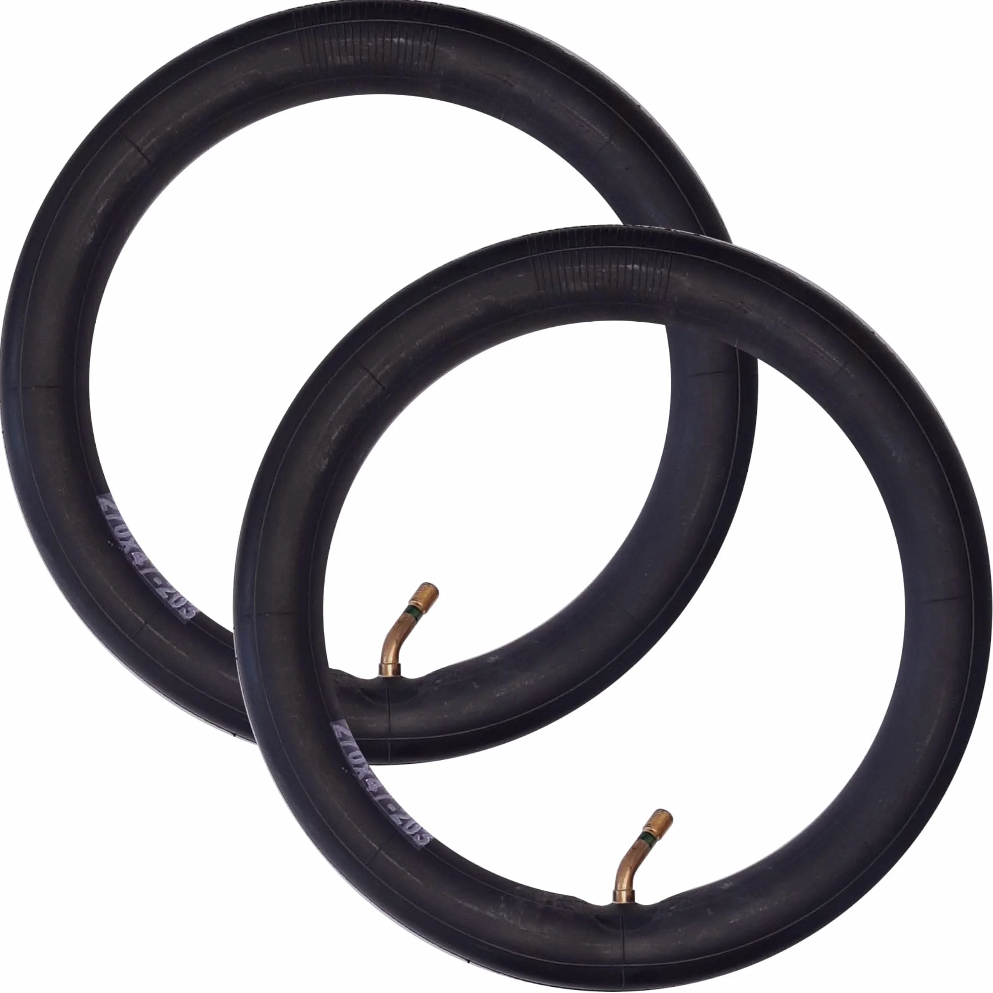 cyclingcolors 2x camera d'aria passeggino 270x47-203 compatibile con Jané Slalom Pro Powertwin Bugaboo Donkey 10 1/2 x 1 7/8"