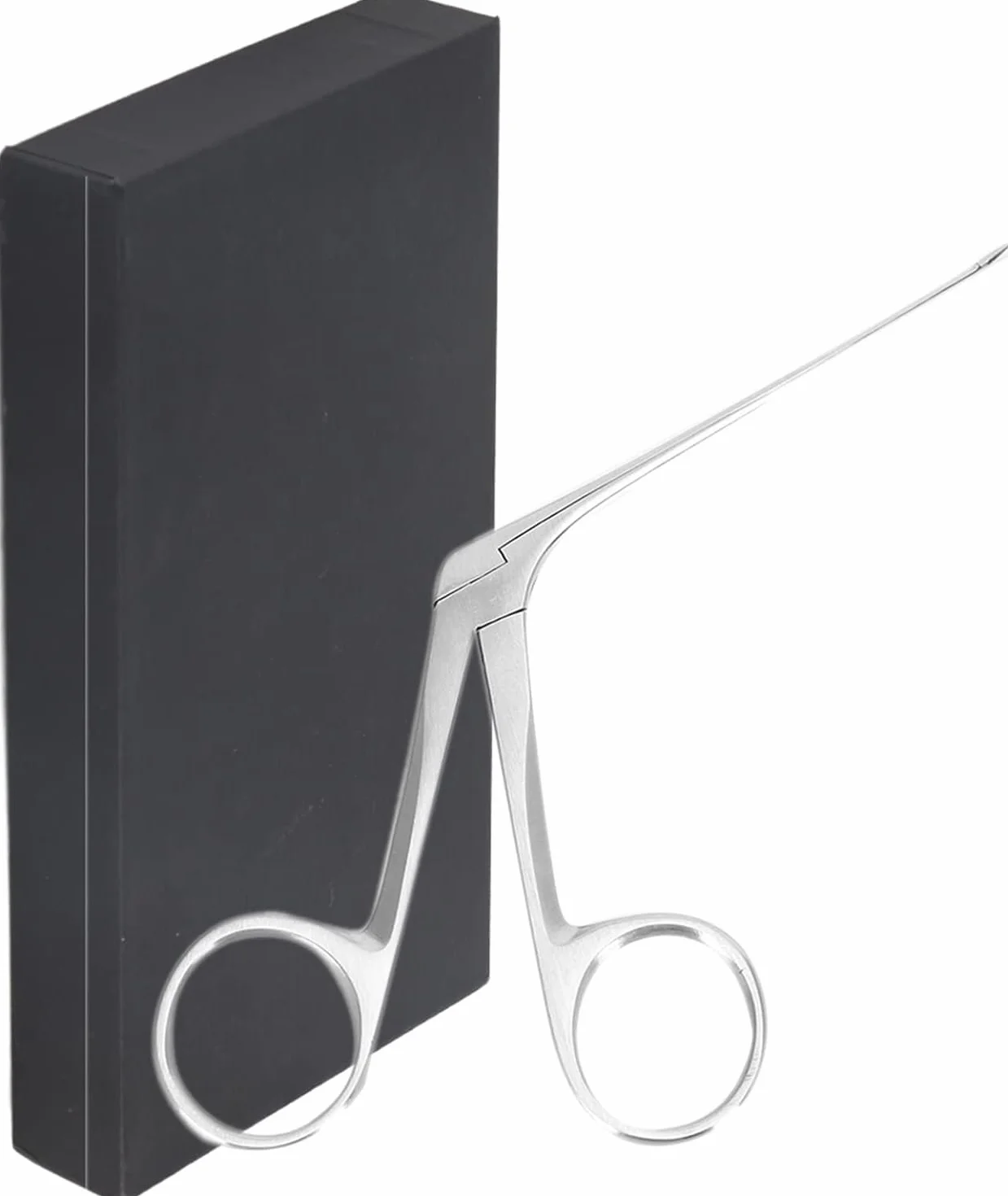 Pinze per Orecchie in Acciaio Inox Da 3", Pinze per Orecchie Medie, Pinze per Orecchie a Coccodrillo per La Pulizia Professionale Delle Orecchie | Pinzette per raccogliere e pulire le orecchie, pinzette per orecchie