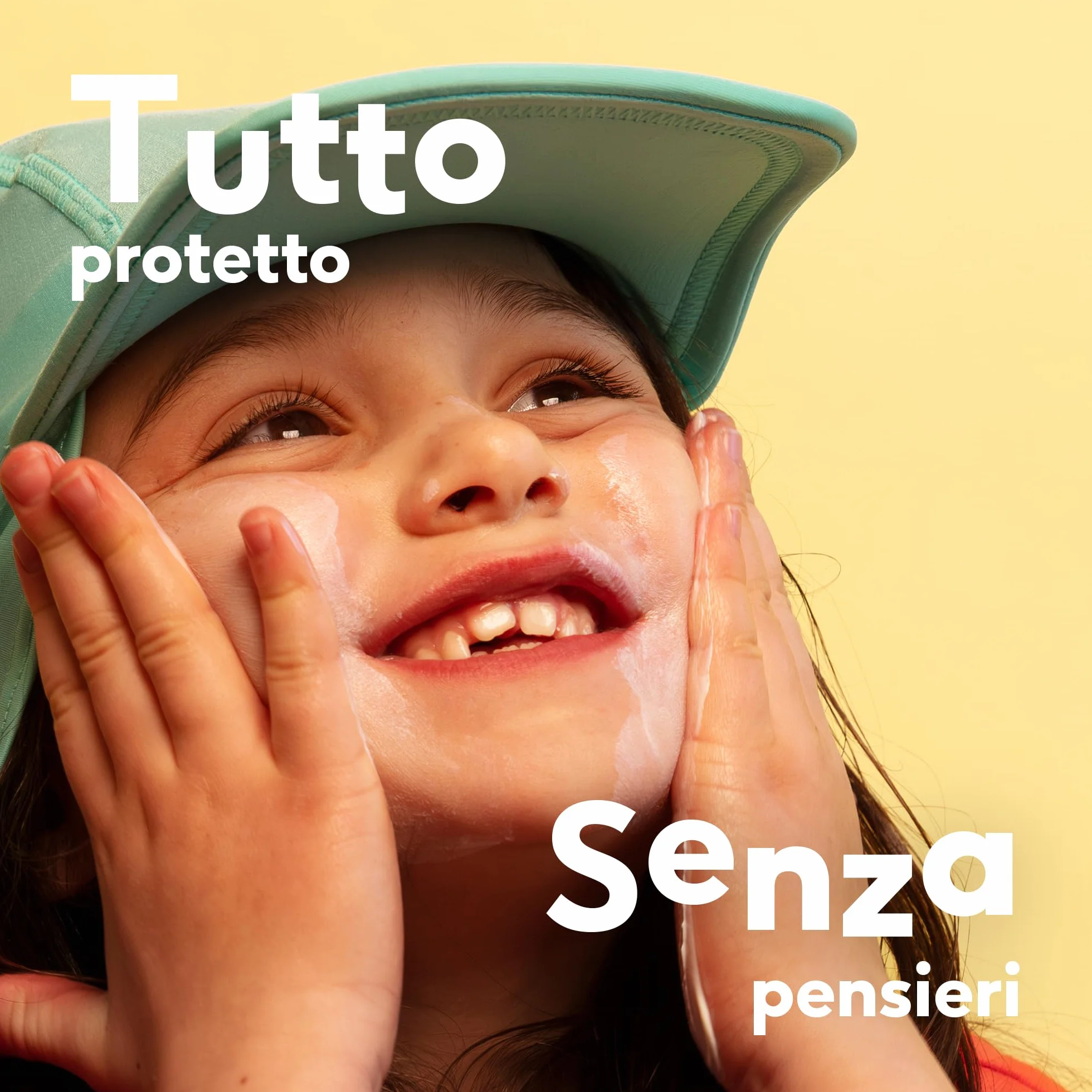 Naïf - Lozione solare per bambini - SPF 50 - Dai 3 anni - Protezione UVA e UVB - Resistente all'acqua - Dermatologicamente testato - Senza microplastiche - Profumato - 100 ml